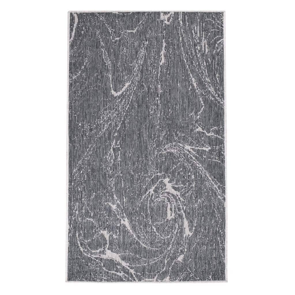 Carpet City Outdoorteppich »DUO RUG 5733« rechteckig 5 mm Höhe Wendeteppich Wetterfest In- & Outdoor, Balkon, Terrasse, Wohnzimmer