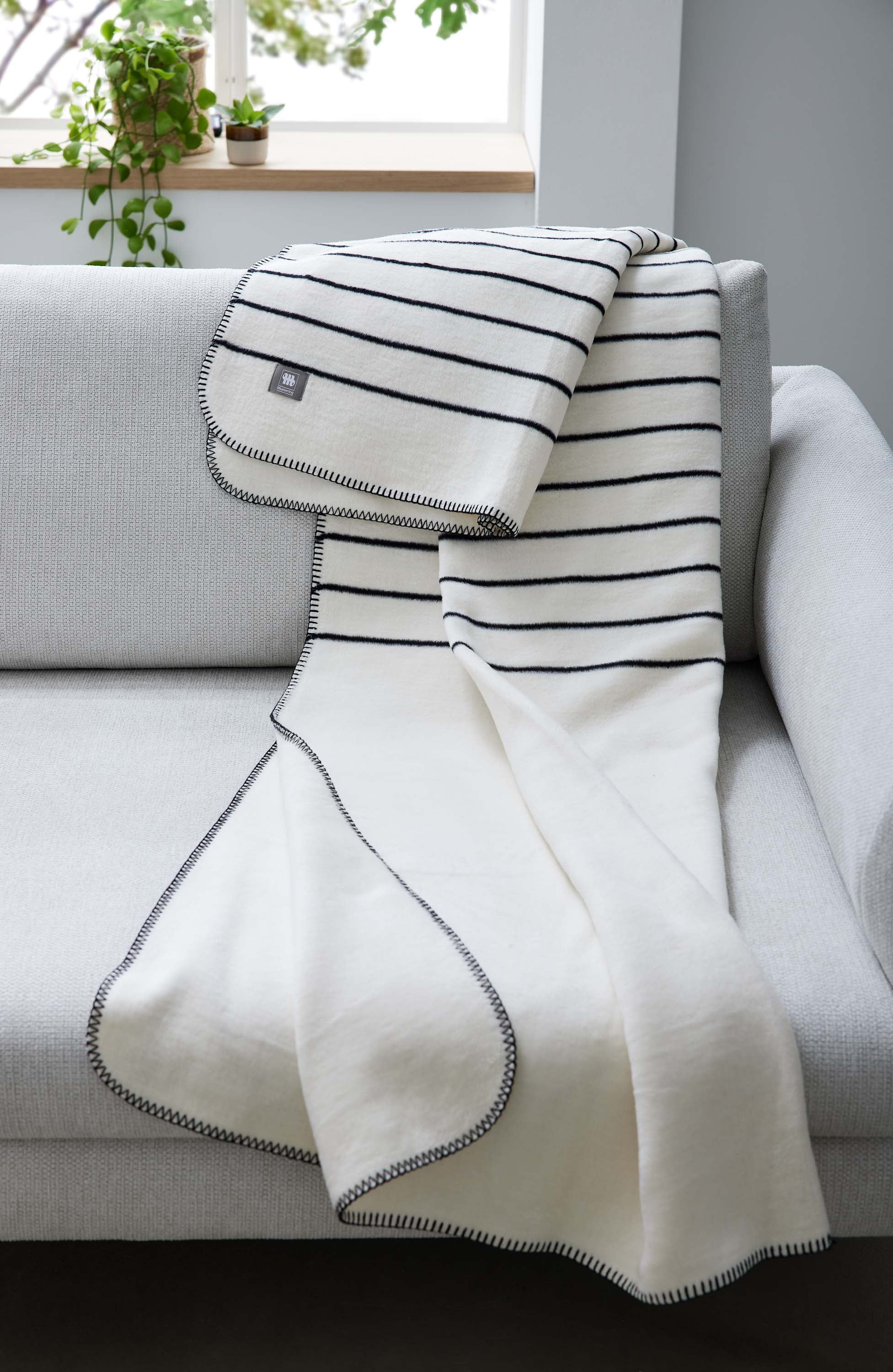 Musterring Wohndecke »Simple« Fleece-Wohndecke im modernen Dessin