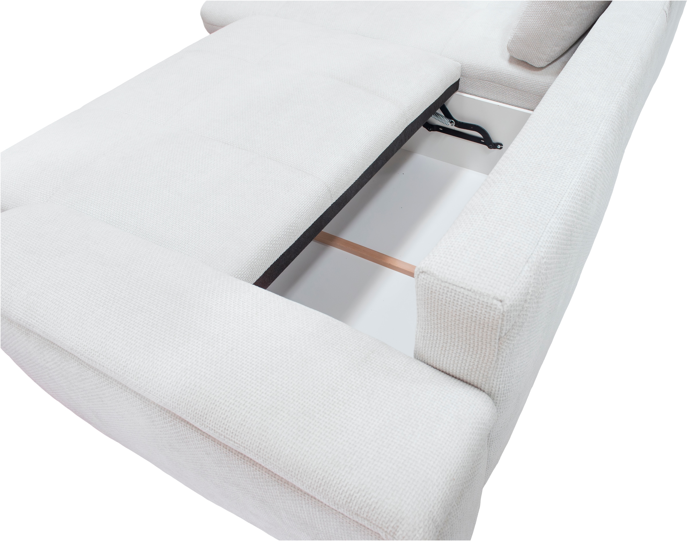 exxpo - sofa fashion Ecksofa »Casa Grande inkl. Bettfunktion, Bettkasten, OTTOs Choice, bequem«, L-Form, guter Sitzkomfort, grosse Liegefläche