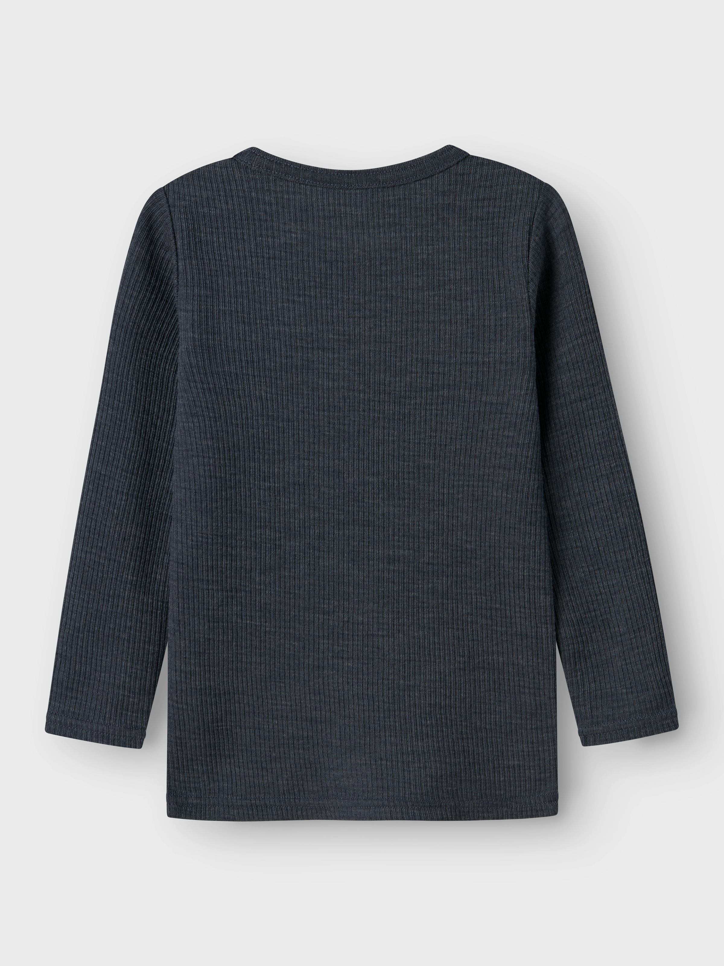 Name It Langarmshirt »NMNWAX WOOL RIB LS TOP NOOS«, aus reiner Merinowolle