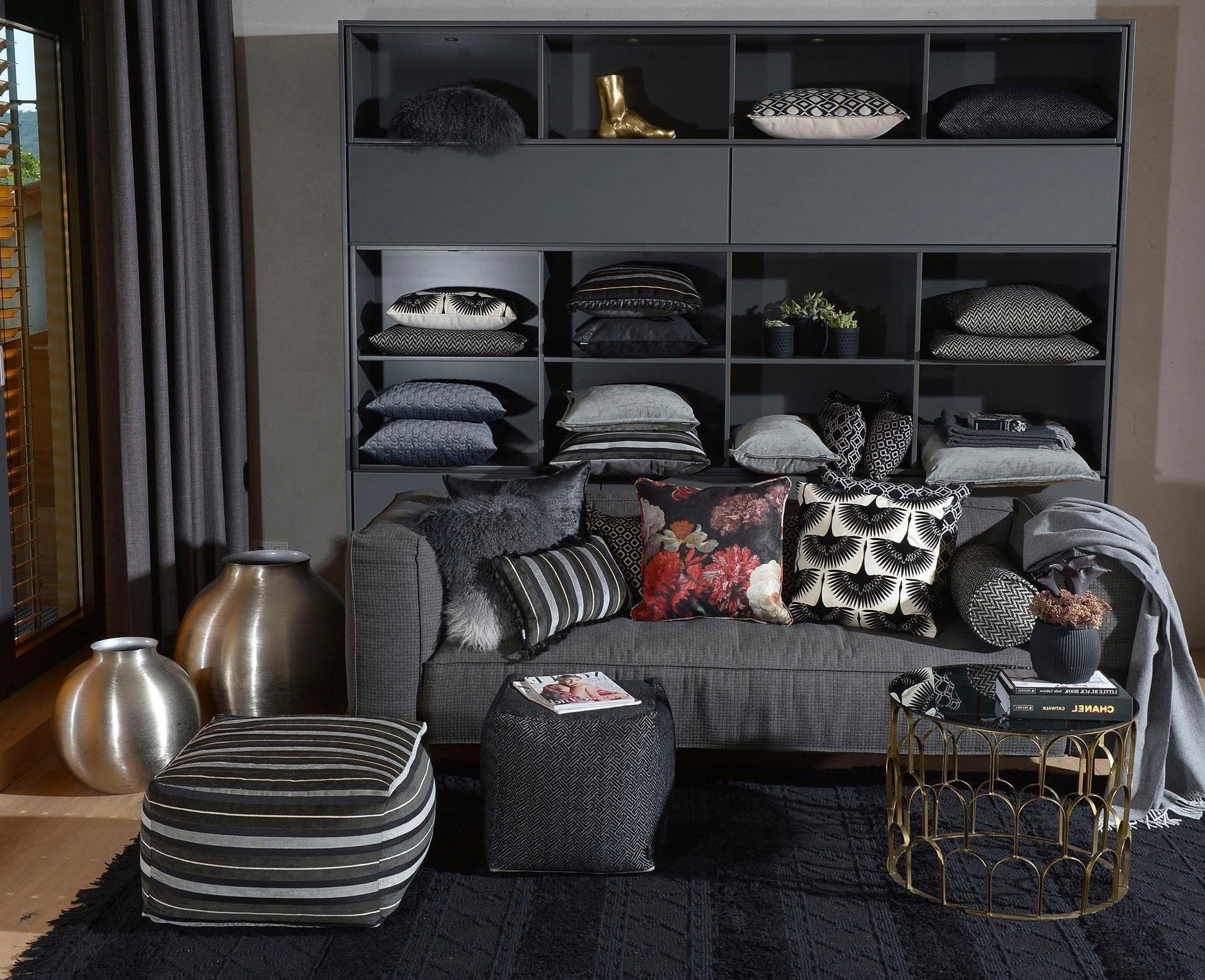 H.O.C.K. Coussin décoratif »Black Swan«