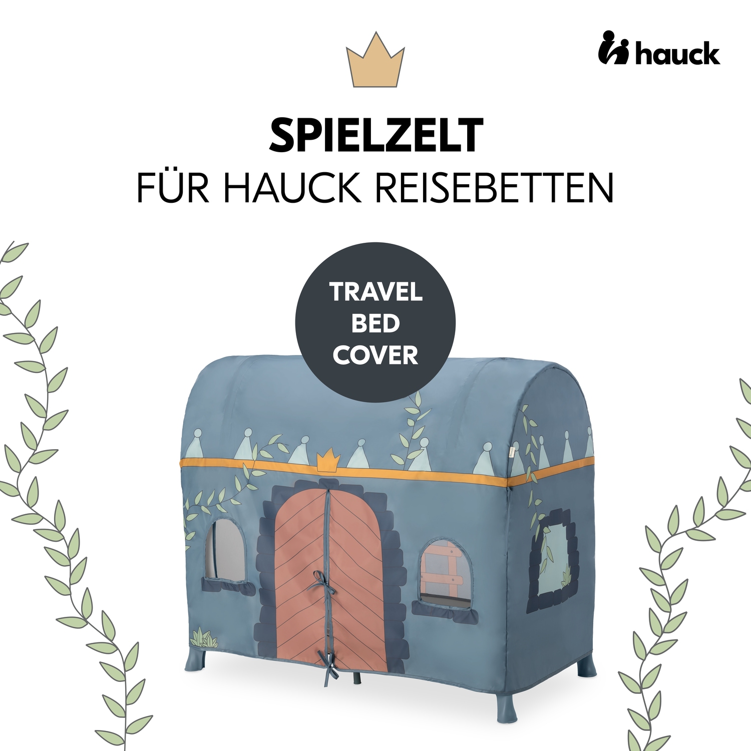 Hauck Bettzelt »Travel Bed Cover, Palace« Ergänzung für hauck Reisebetten (120 x 60 cm)