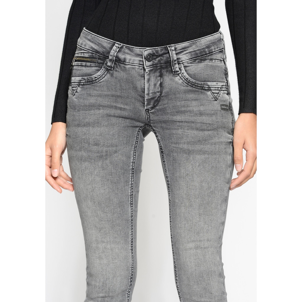 GANG Skinny-fit-Jeans »94Nikita«, mit Zipper-Detail an der Coinpocket