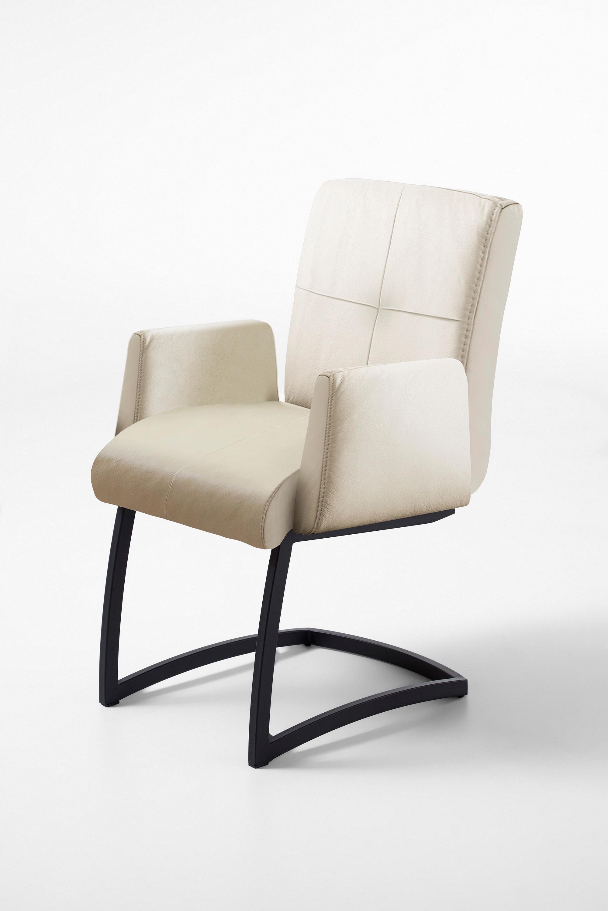 Image of exxpo - sofa fashion Freischwinger »Affogato«, NaturLEDER®, mit Armlehne bei Ackermann Versand Schweiz