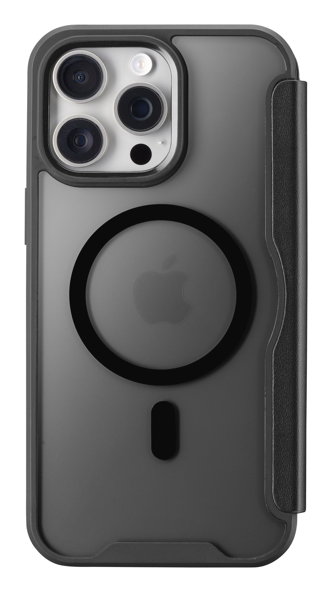 Cellularline Flip Case »Book Case Daily MAG für Apple iPhone 16 Pro Max«, Bookcover, Schutzhülle, Handyschutzhülle, Case, Schutzcase, stossfest