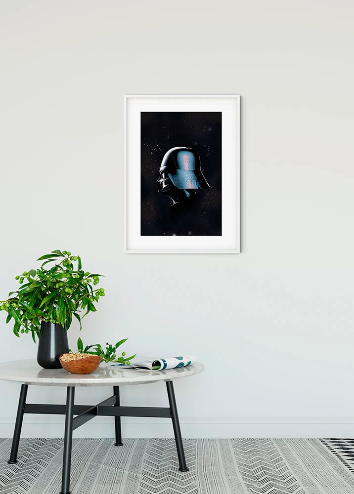 Komar Bild »Star Wars Classic Helmets Vader«, Star Wars, (1 St.), Wandbild zur Dekoration im Kinderzimmer - ohne Rahmen