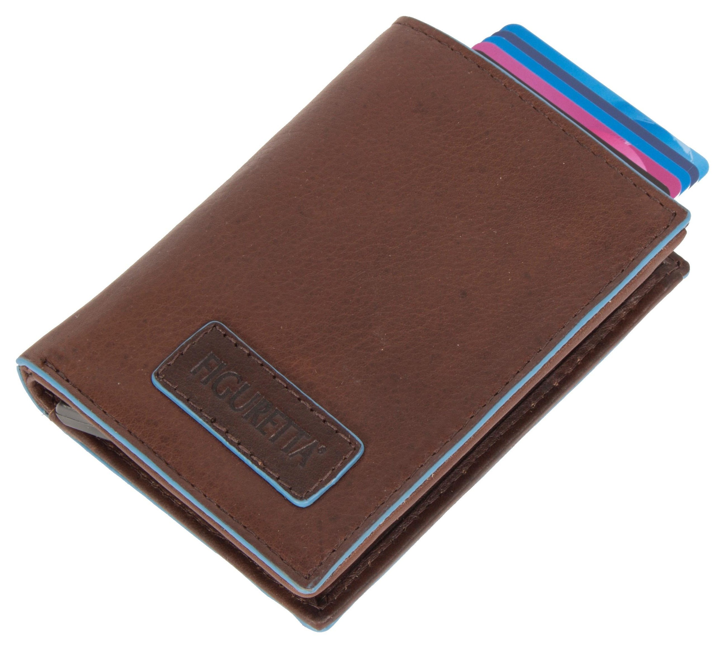 Image of Figuretta Mini Geldbörse, Kartenetui mit RFID Technologie bei Ackermann Versand Schweiz