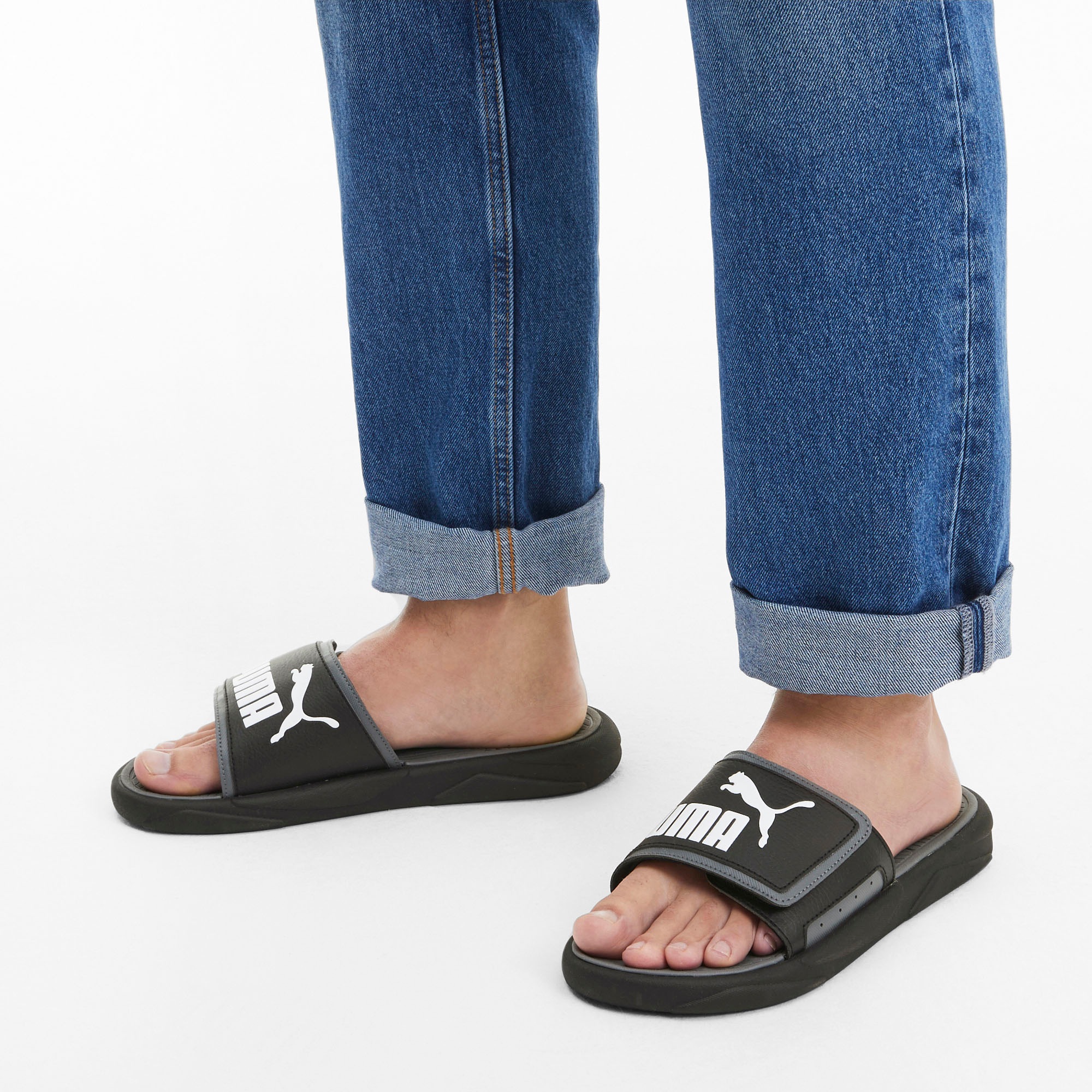 PUMA Sandale de bain »ROYALCAT COMFORT«  mit voll verstellbarem Obermaterial, rutschhemmende Laufsohle