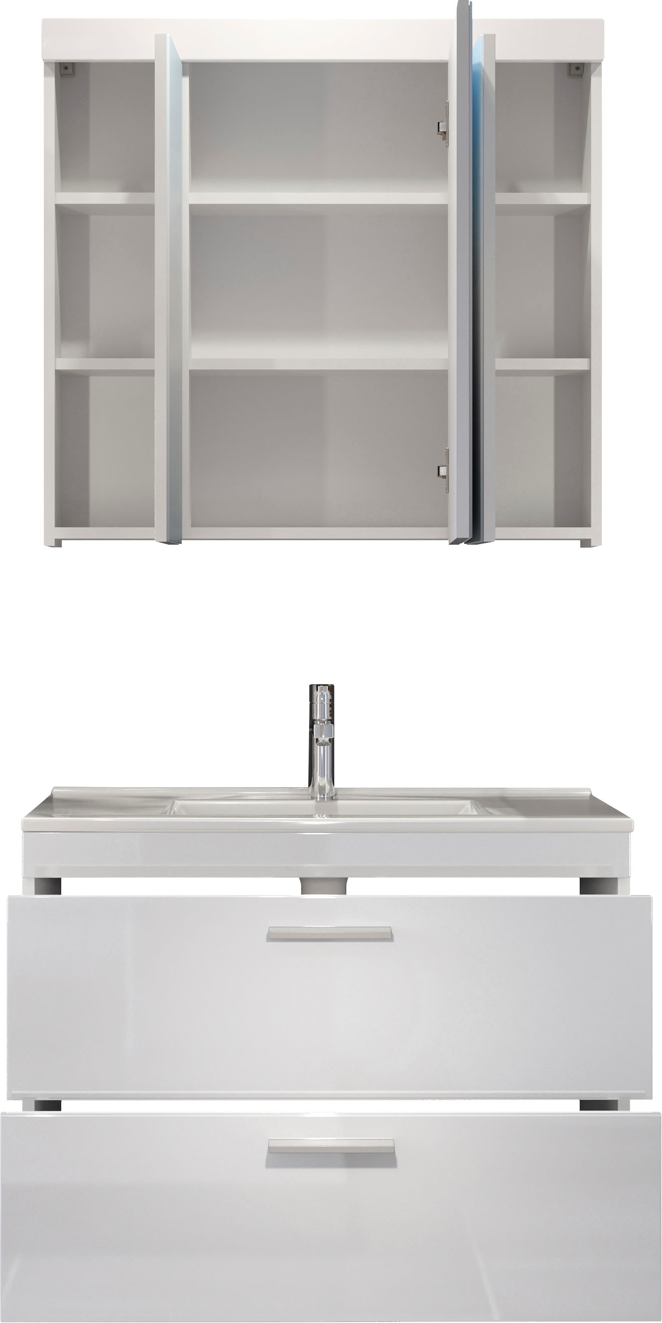 welltime Badmöbel-Set »Dormoletto« 2 Stk. tlg.