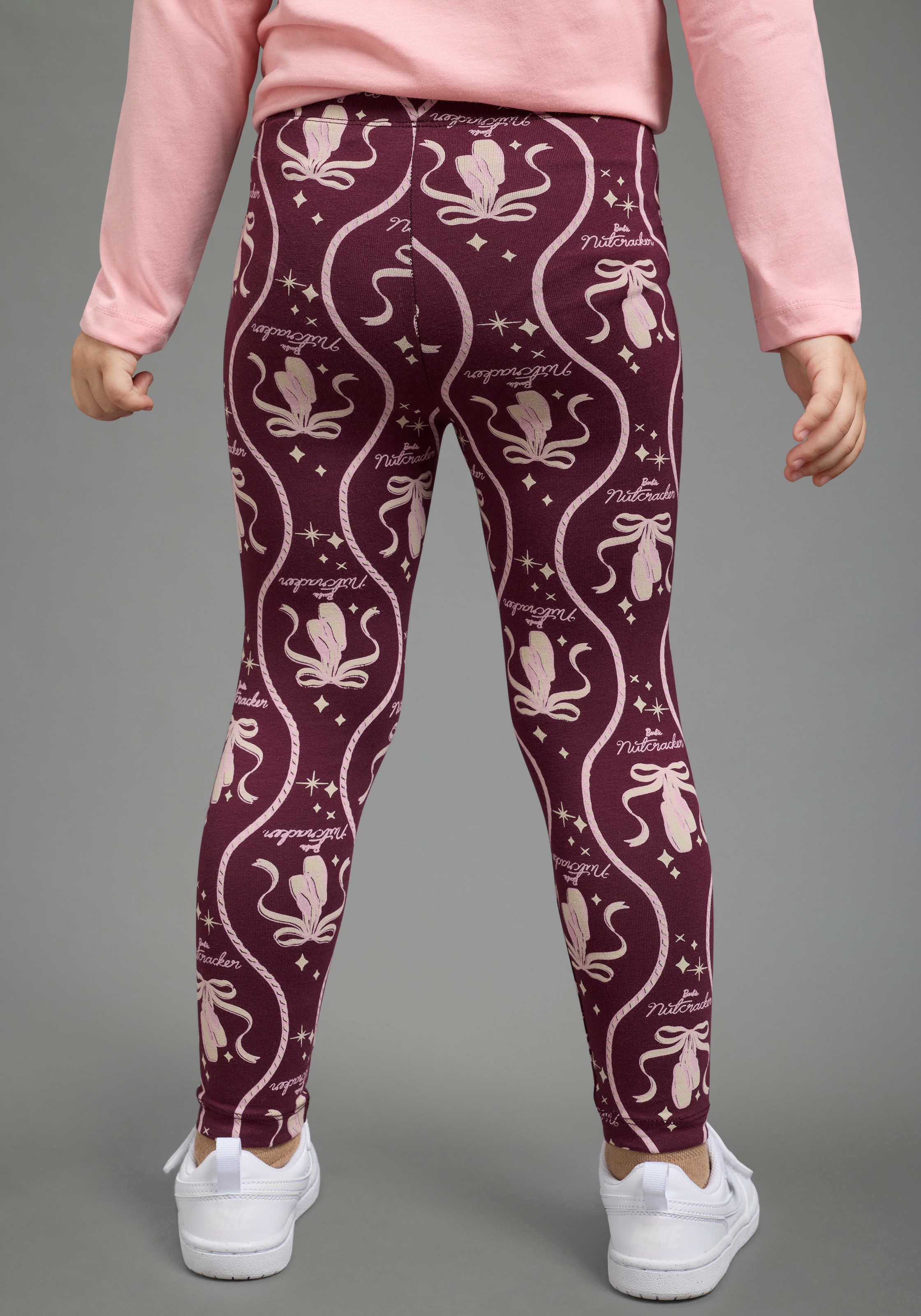 KIDSWORLD Leggings »BARBIE Allover-Leggings, Mattel«  BARBIE Leggings, extra-eng geschnitten, für Mädchen, mit Allover-Druck