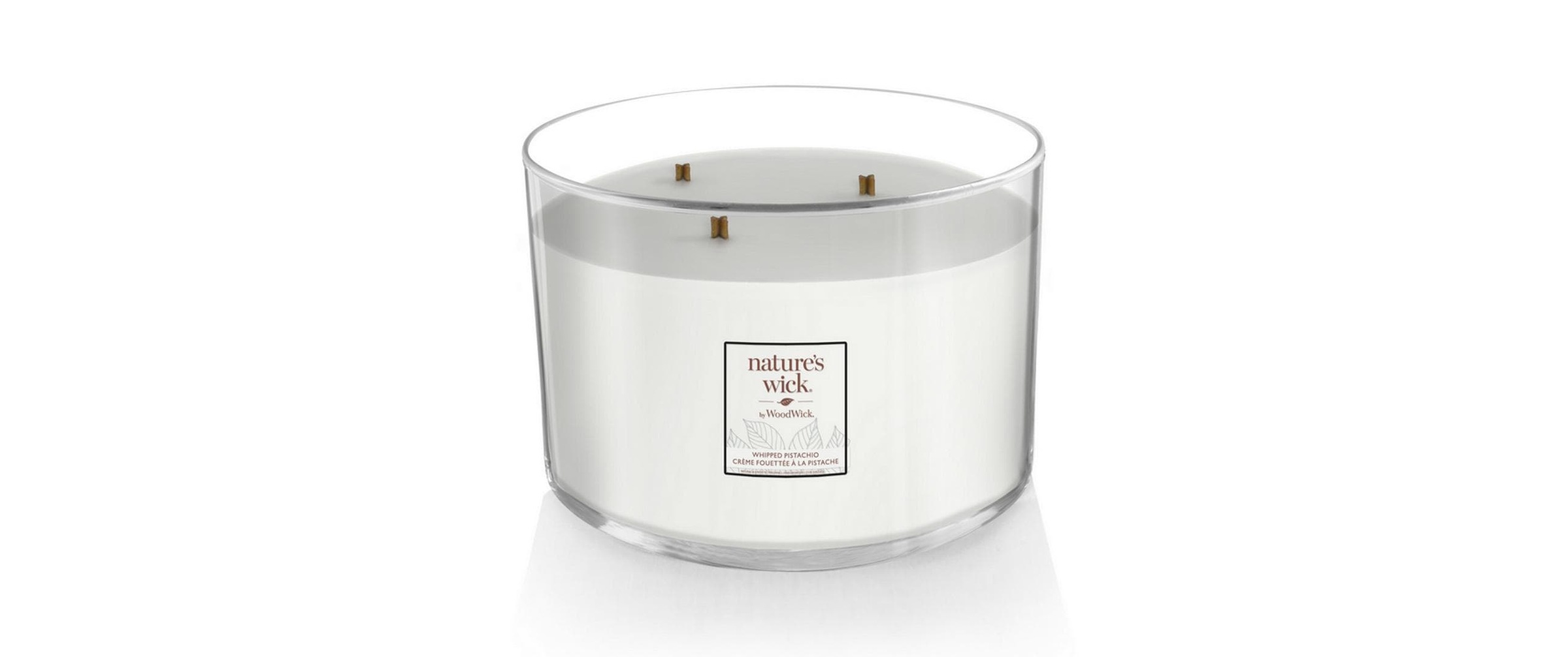 Woodwick Duftkerze »Whipped Pistachio Large 3 Wick Tumbler«
