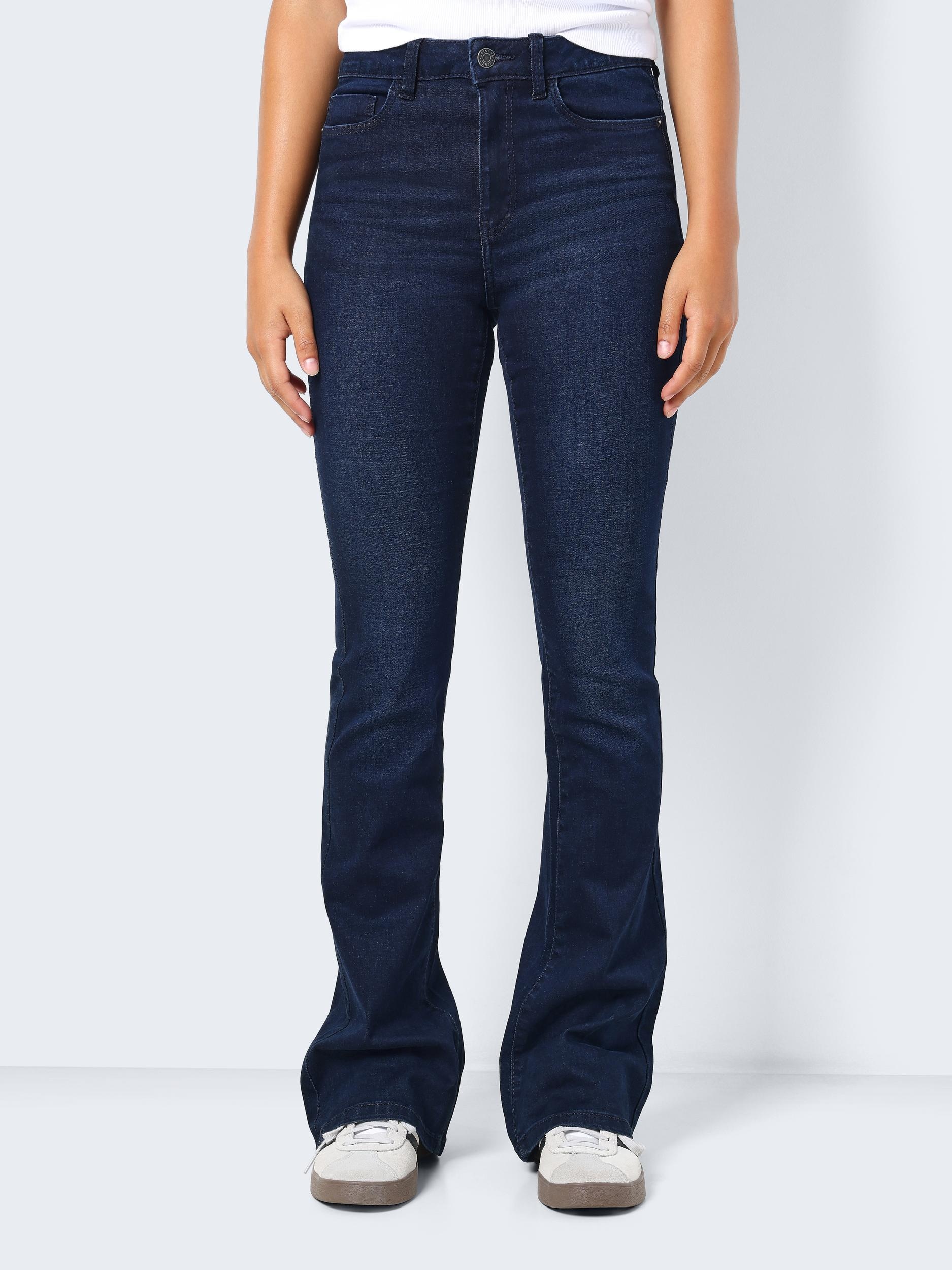 Bootcut-Jeans »NMSALLIE HW FLARE JEANS VI241DB NOOS«