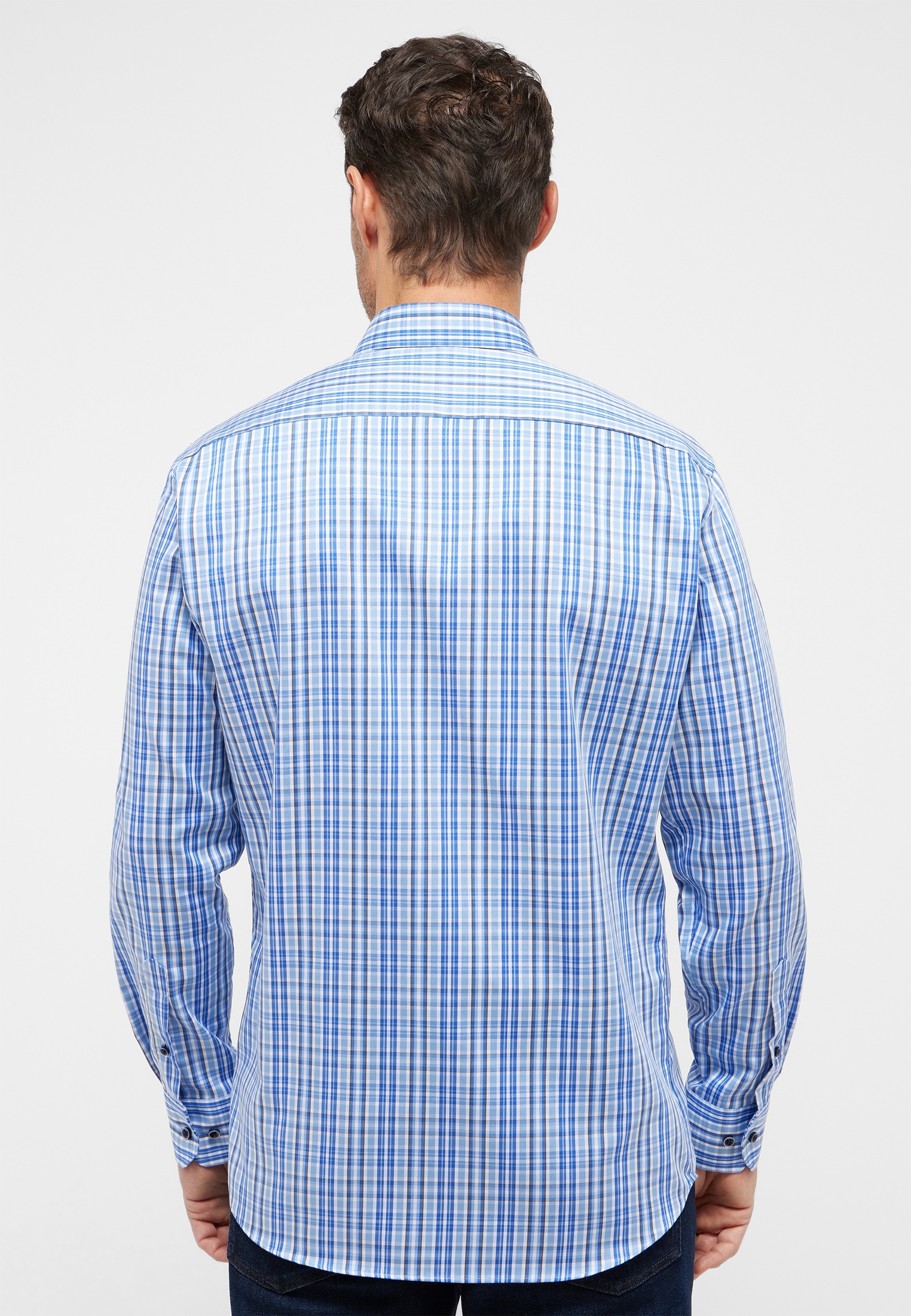 Eterna Chemise à manches longues »MODERN FIT« NON IRON (sans repassage)