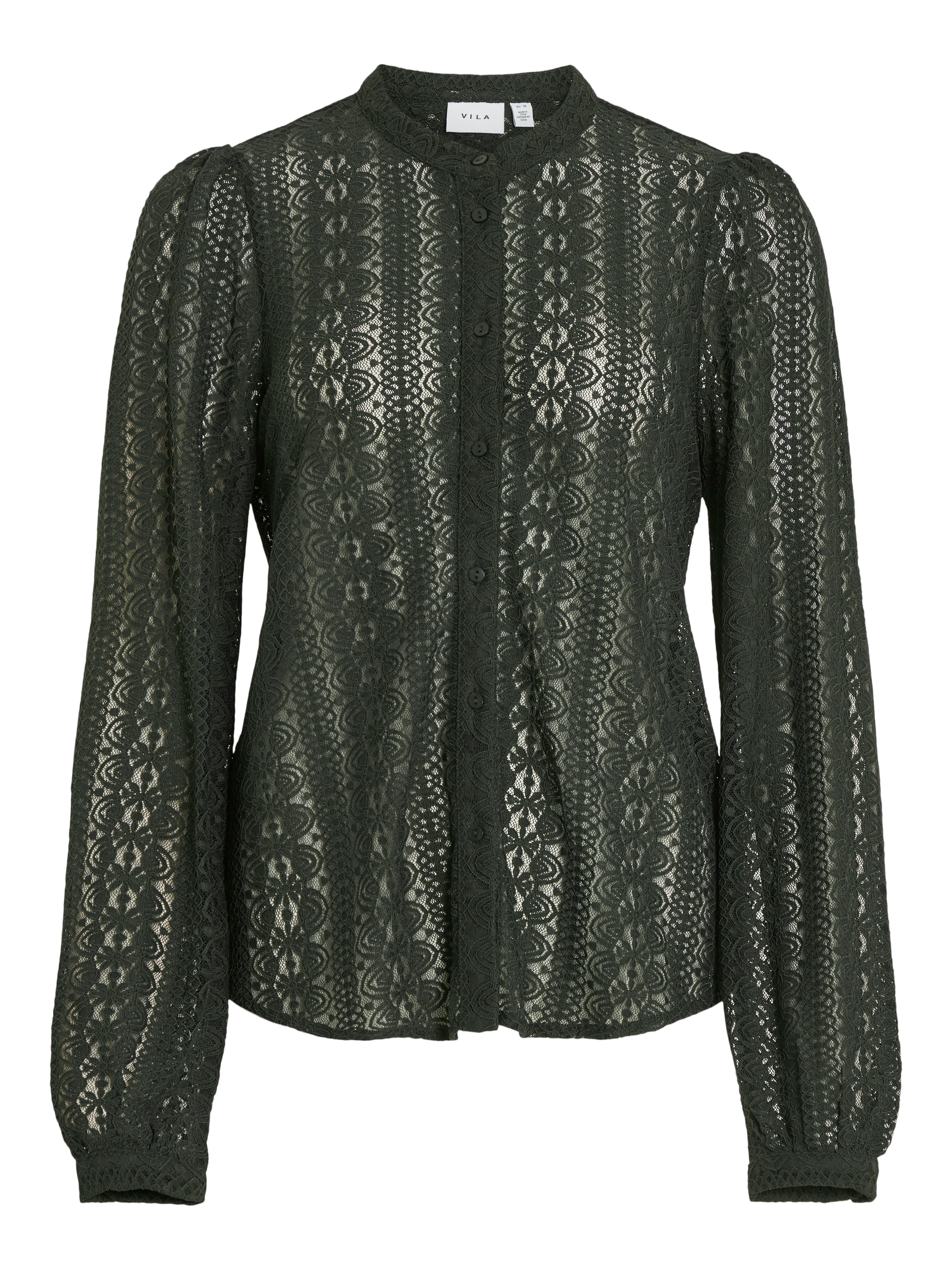 Vila Blusenshirt »VICHIKKA LACE L/S SHIRT- NOOS«