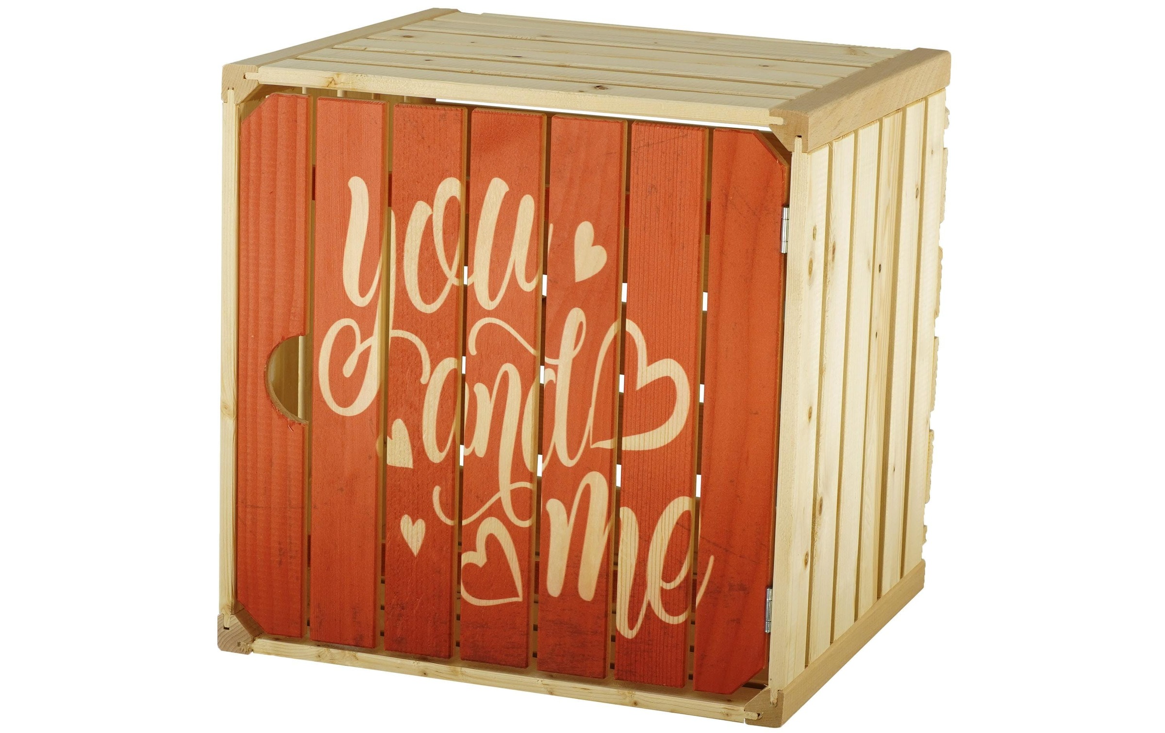 Image of Holz Zollhaus Holzkiste »You and Me« bei Ackermann Versand Schweiz