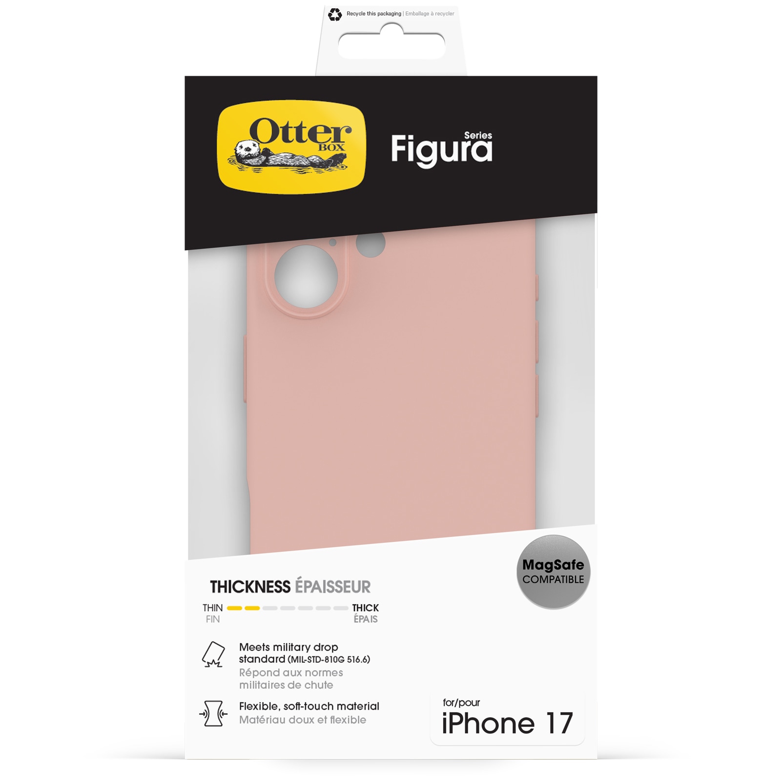 Otterbox Housse pour téléphone portable »Figura für Apple iPhone 17« Backcover, Schutzhülle, Handyschutzhülle, Case, Schutzcase, stossfest