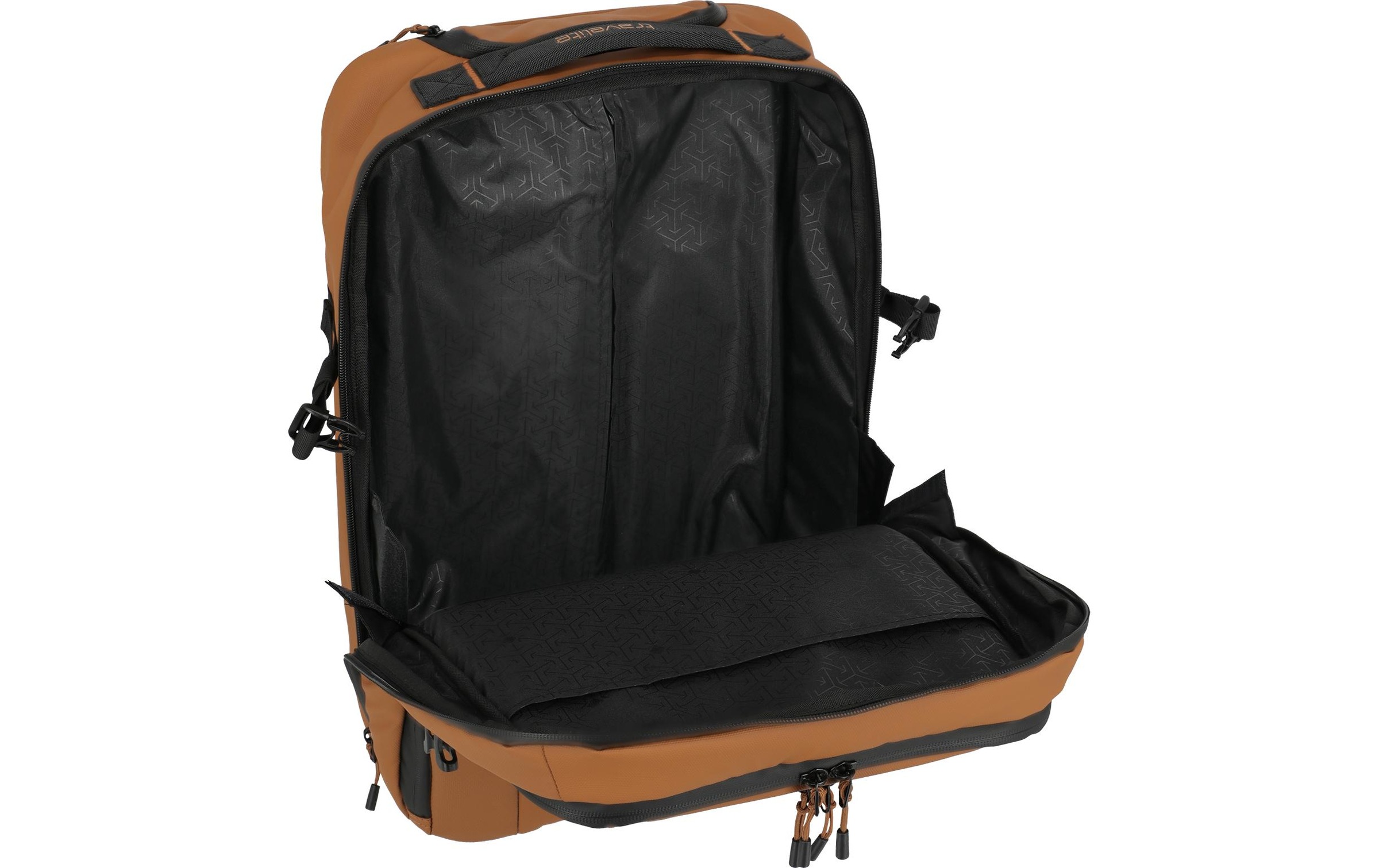 travelite Trolley »BRIIZE Backpack L 27 l« 27 litre 2 Rollen
