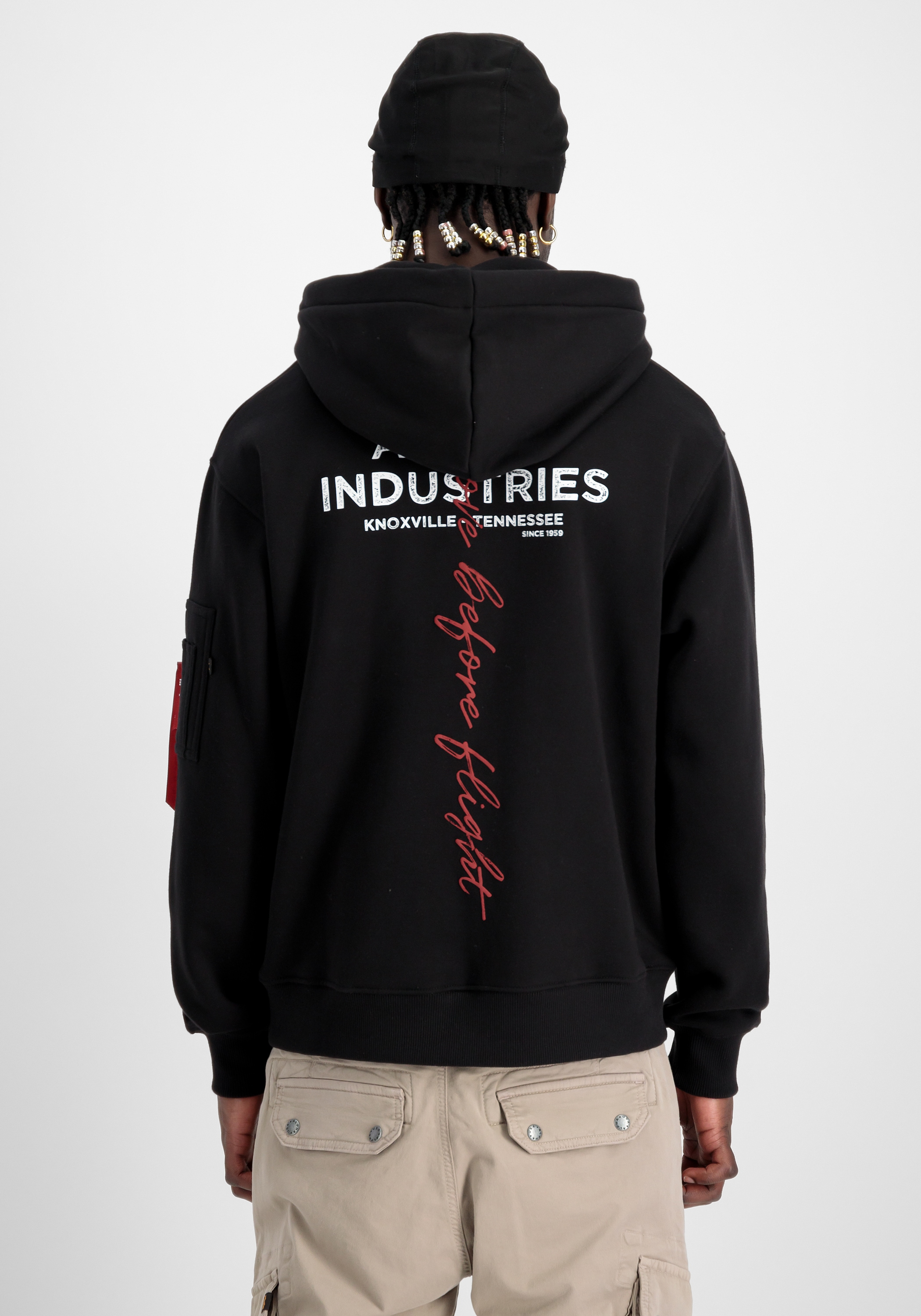 Alpha Industries Hoodie »Alpha Industries Men - Hoodies Signature Backprint Hoodie«