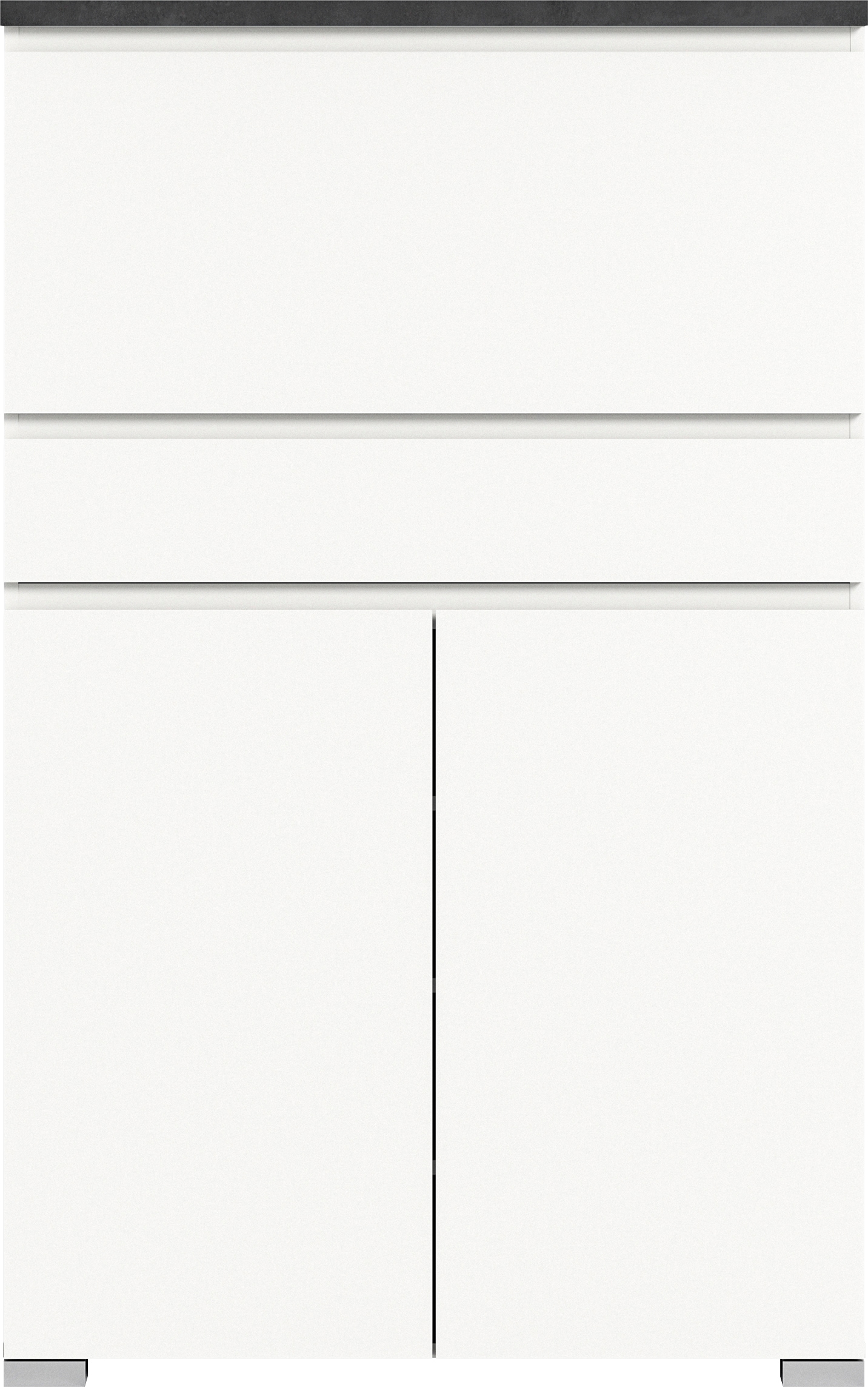 INOSIGN Schuhschrank »Skoskap, Tiefe 27cm, 2 Türen, 1 Klappe mit Schuhwalze, 1 Schubkasten«, Platz für ca. 16 Schuhpaare, Schuhkipper, Schuhkommode, Schuhregal