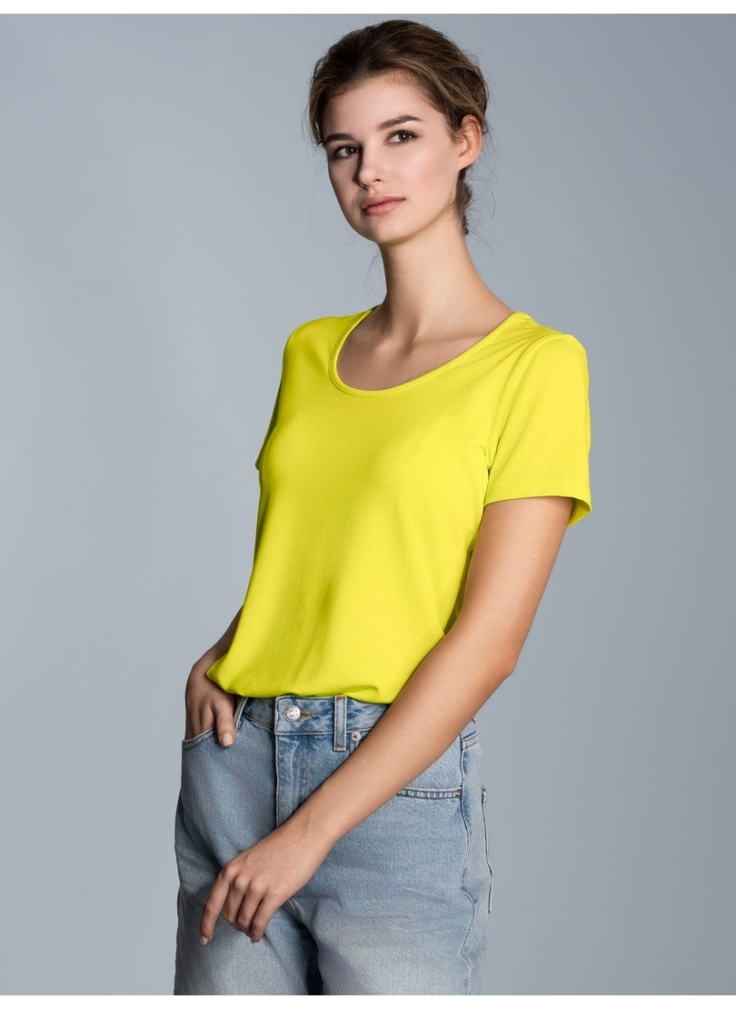 Trigema T-Shirt »TRIGEMA Rundhalsshirt aus Viskose« 1 Stk.