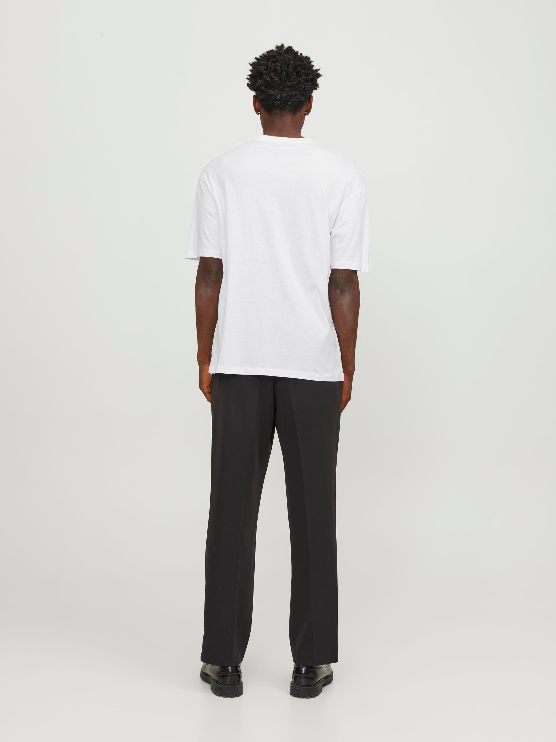 Jack & Jones Oversize-Shirt »JJEBRADLEY TEE SS O-NECK NOOS«, mit Rundhalsausschnitt