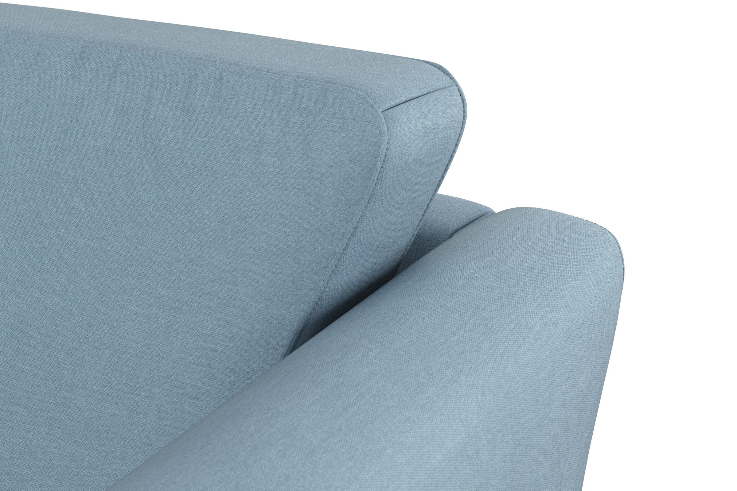 sit&more Ecksofa »Visby L-Form«, Wahlweise mit Bettfunktion und Bettkasten, frei im Raum stellbar