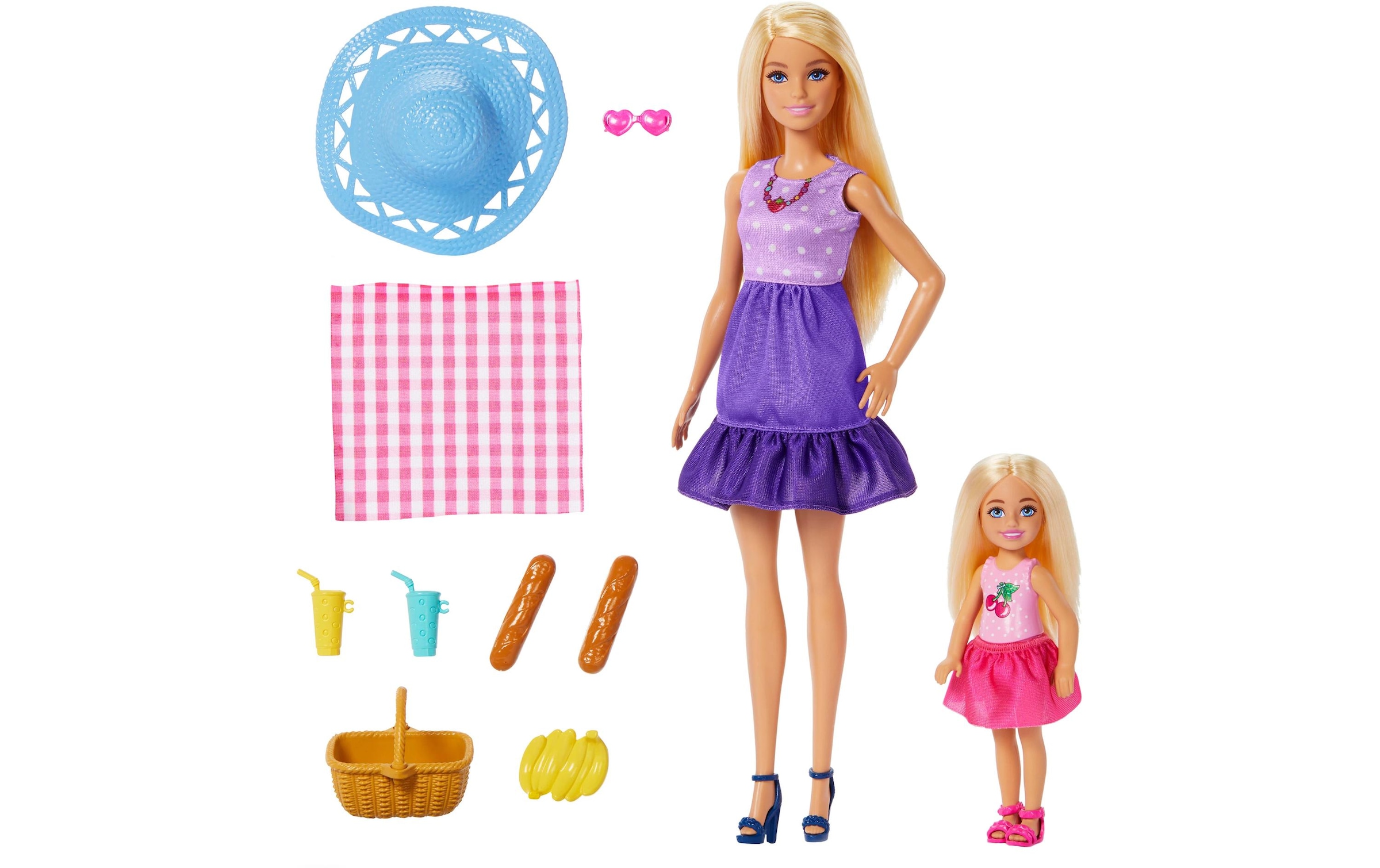 Barbie Anziehpuppe »Malibu and Chelsea 2er Pack«