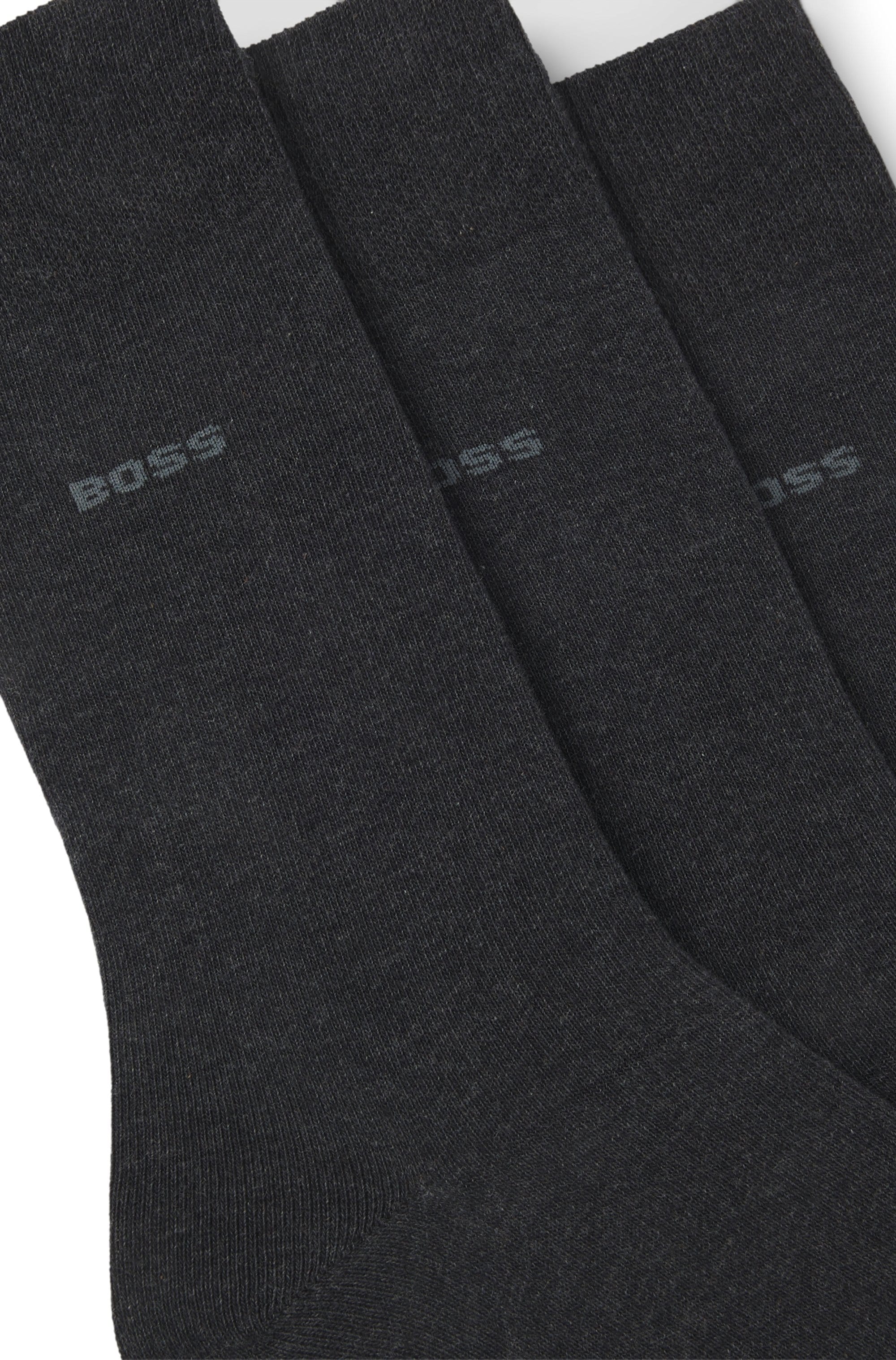 BOSS Chaussettes »3P RS Uni« 3 cuis tlg.