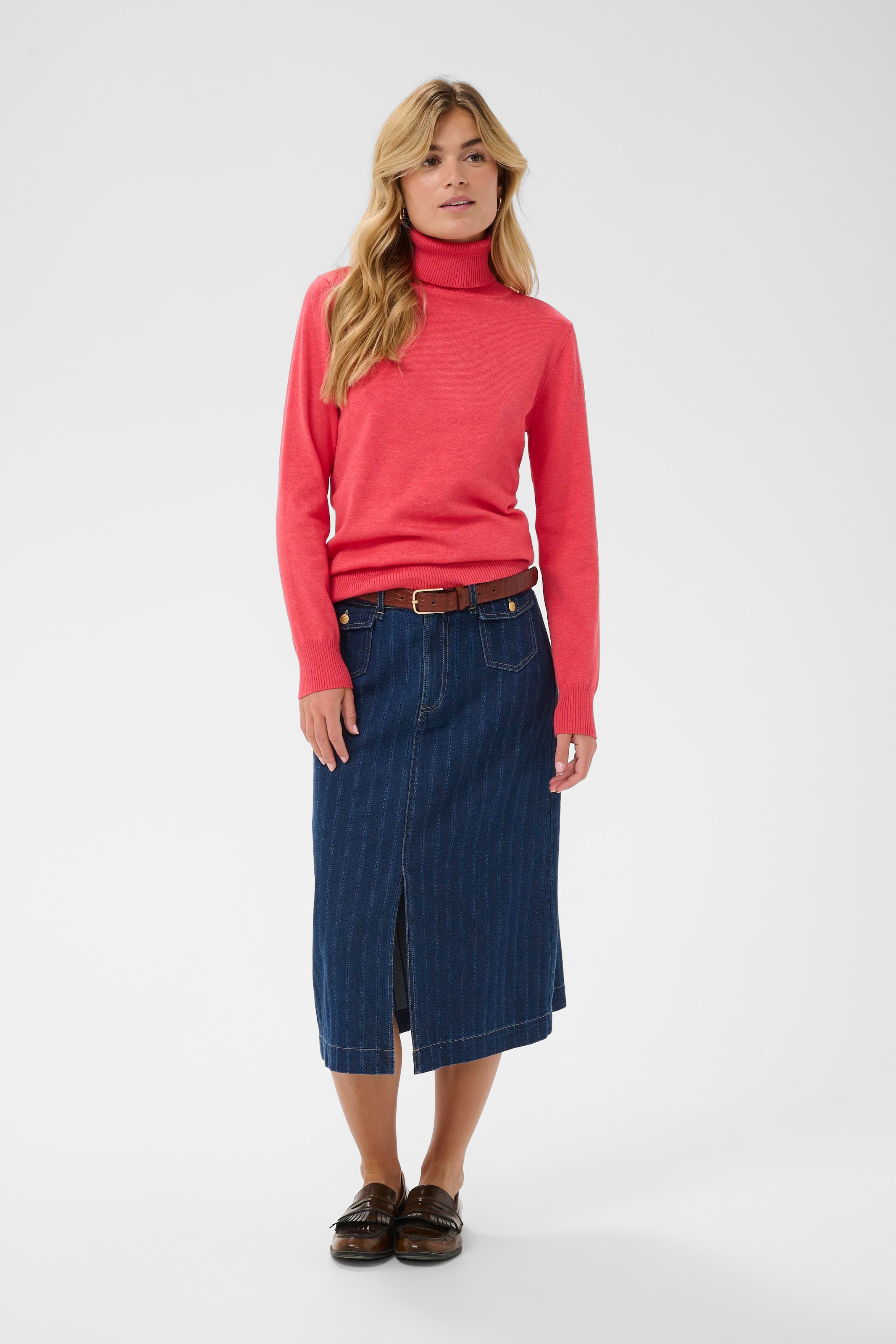 Saint Tropez »J2046, MilaSZ Rollneck« Viskosemischung, Classic fit