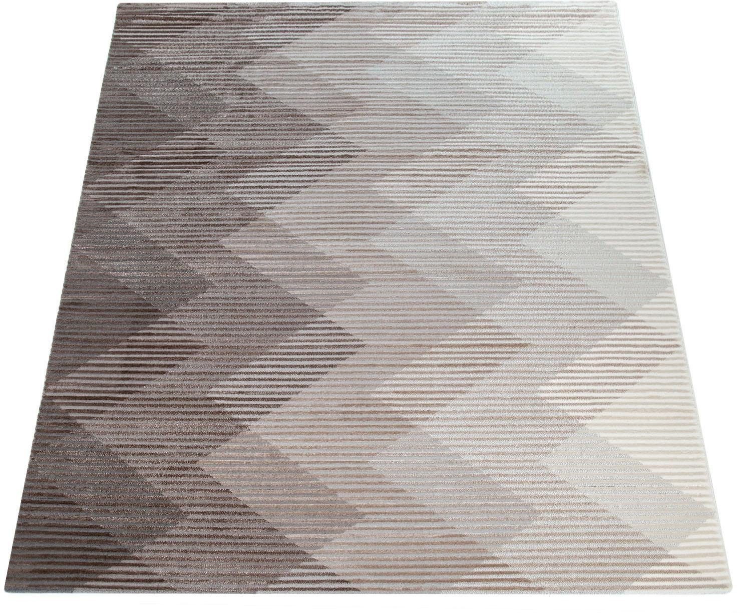 Image of Paco Home Teppich »Theresa 027«, rechteckig, 17 mm Höhe, Kurzflor mit 3D-Optik, Wohnzimmer bei Ackermann Versand Schweiz