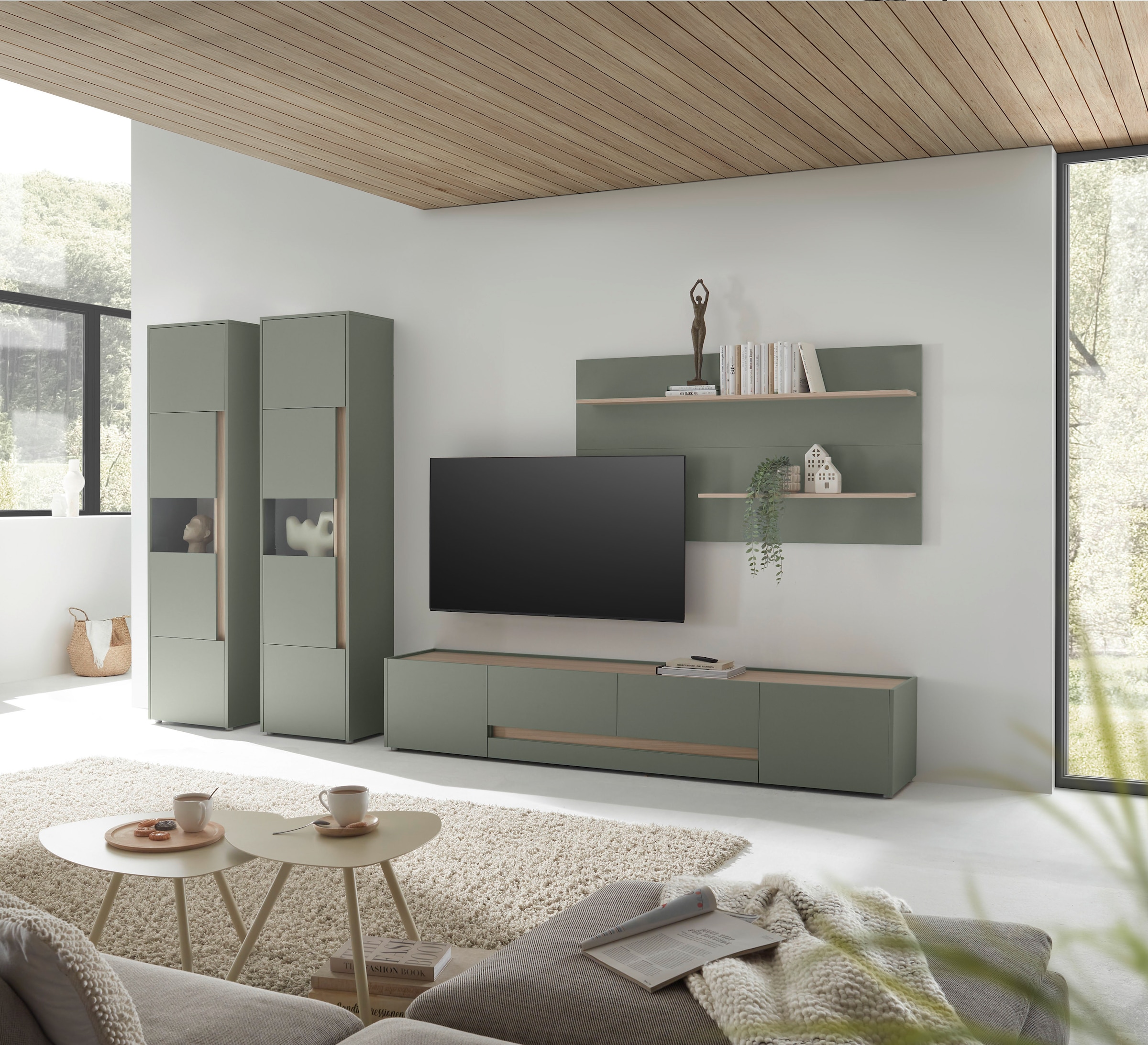 Home affaire Lowboard »City/Giron, moderner TV-Schrank, Kommode, TV-Unterschrank« zeitlos, modern, ausreichend Stauraum, vielseitig einsetzbar