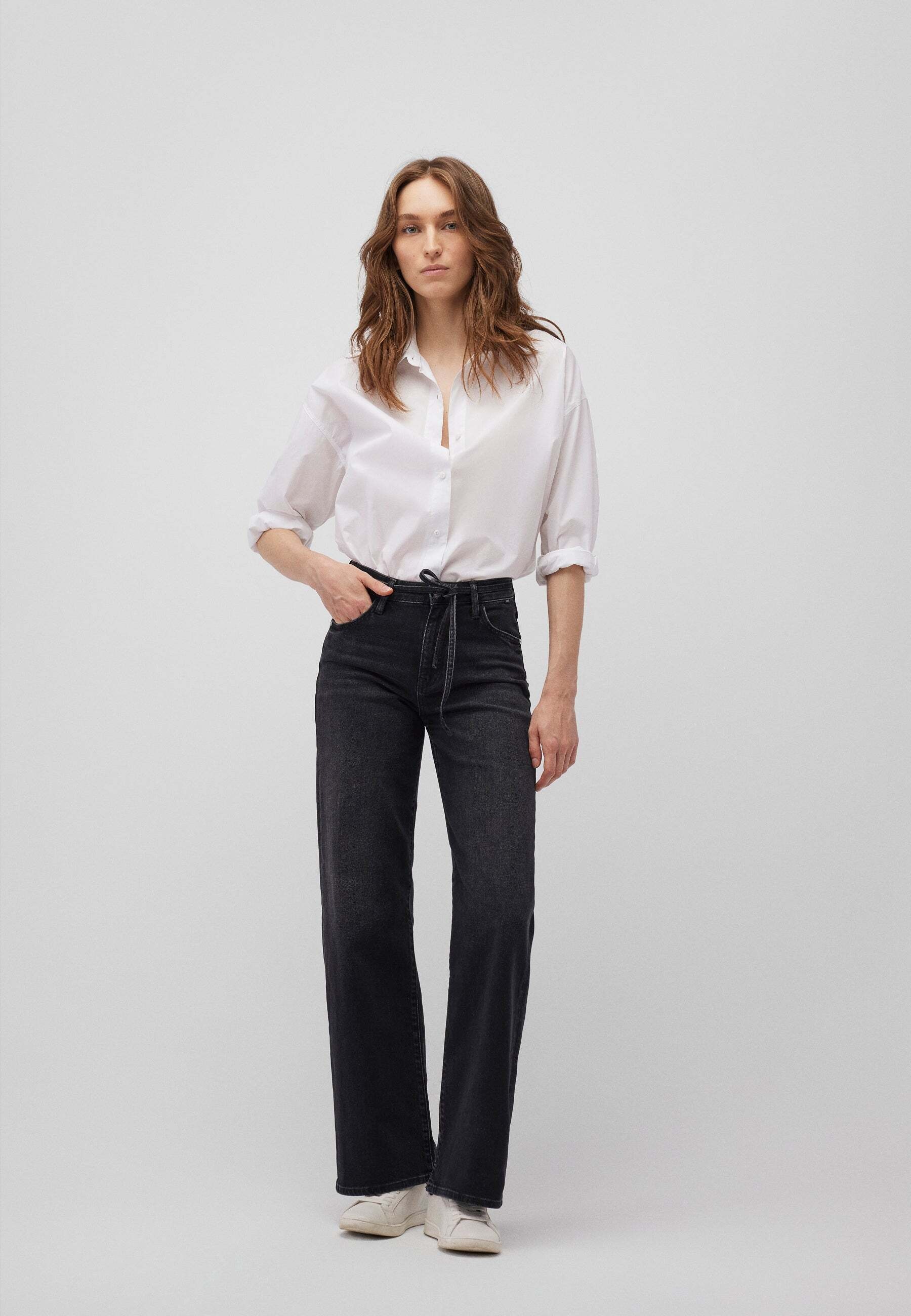 Mavi Weite Jeans »Mavi Jeans Malibu With Belt«
