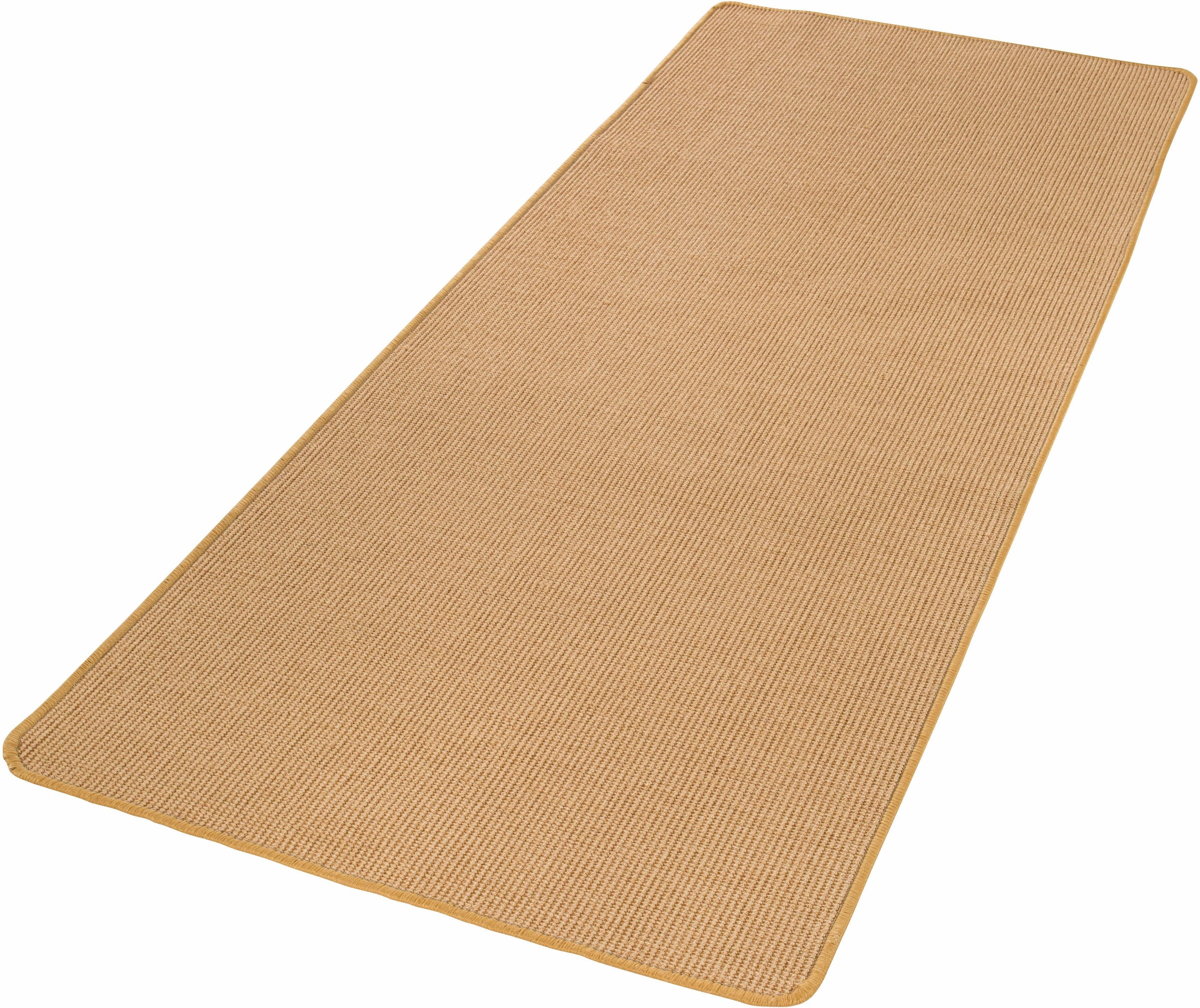 Sisalteppich »Sisal«, rechteckig, 5 mm Höhe, Flachgewebe, Obermaterial: 100% Sisal,...