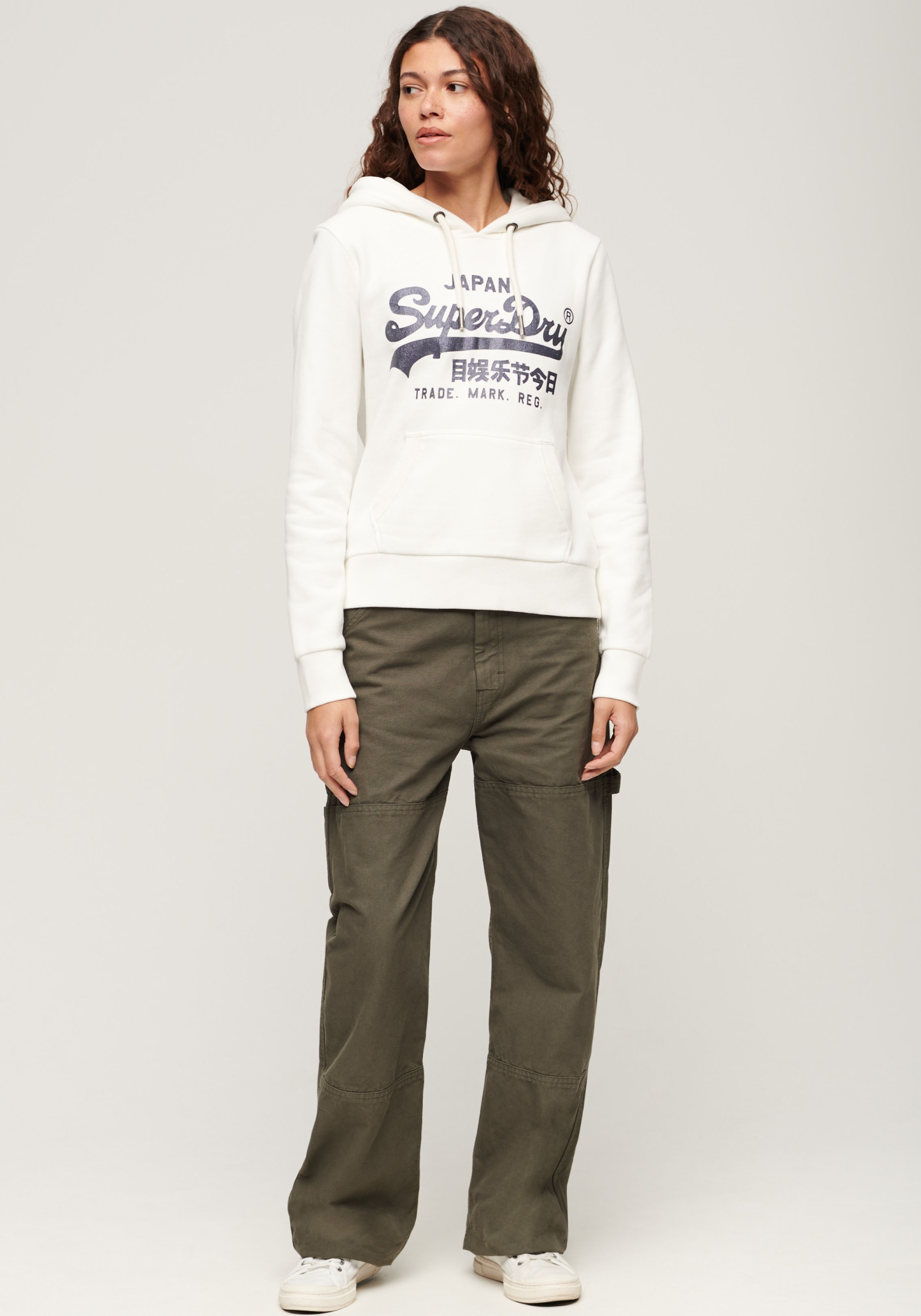 Superdry Kapuzensweatshirt »METALLIC VL GRAPHIC HOODIE«