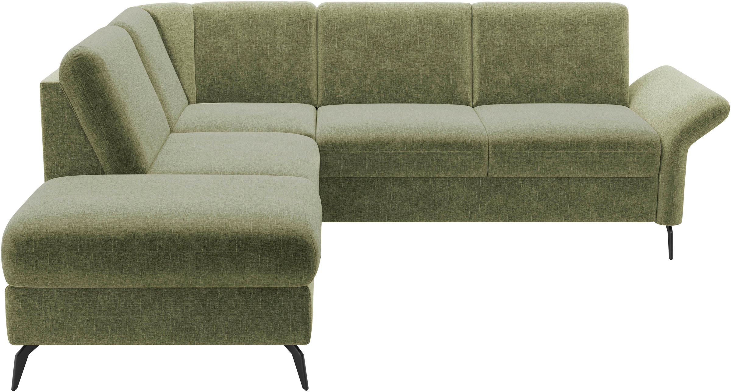 Home affaire Ecksofa »Rochelle«, optional: Armteilverstellung, klappbar, Bettkasen