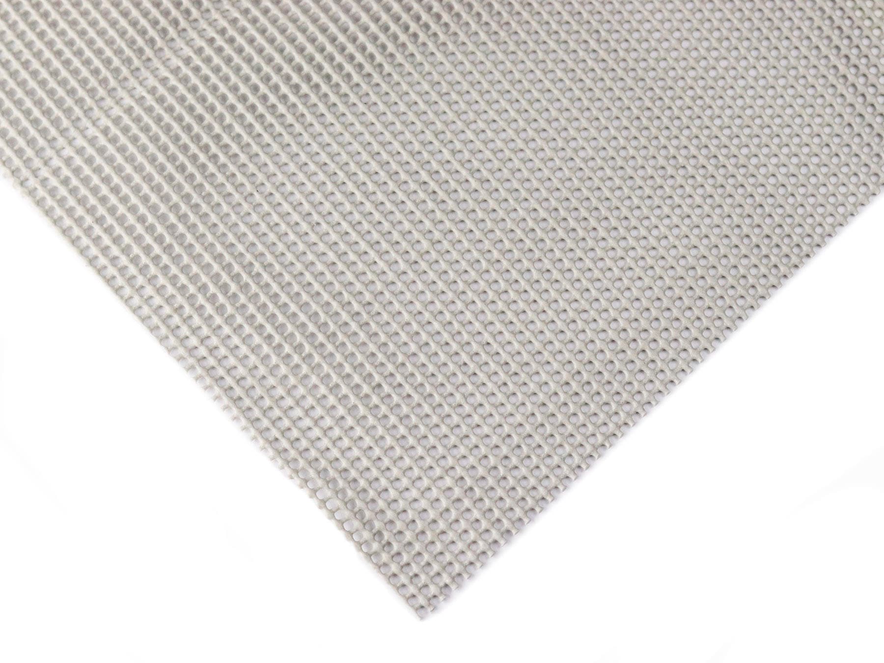 Image of Primaflor-Ideen in Textil Antirutsch Teppichunterlage »GITTER - Grau«, Gitter-Rutschunterlage mit Gleitschutz, rutschfest ohne Kleber, individuell zuschneidbar bei Ackermann Versand Schweiz