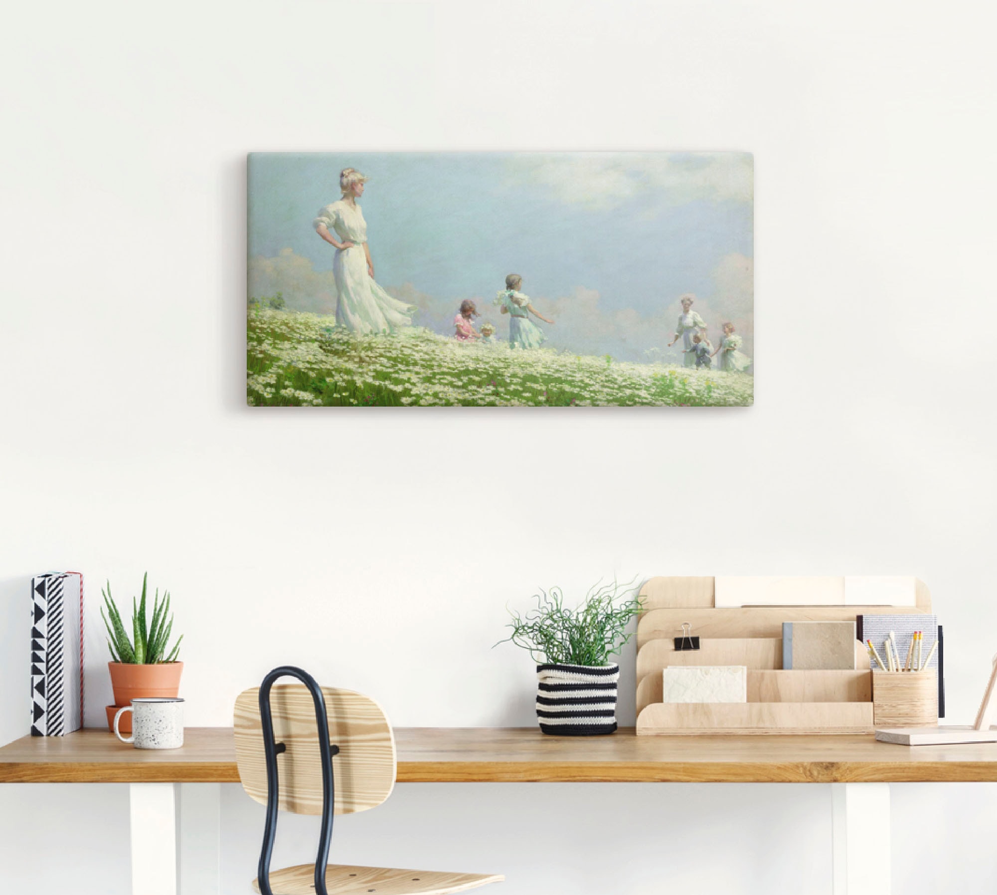 Artland Wandbild »Sommer. 1906«, Gruppen & Familien, (1 St.), als Leinwandbild, Poster in verschied. Grössen
