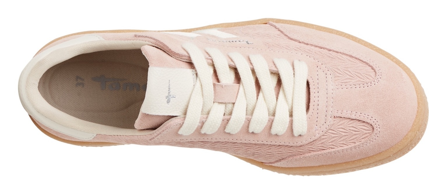 Tamaris Plateausneaker  Freizeitschuh, Halbschuh, Schnürschuh im Retro-Look