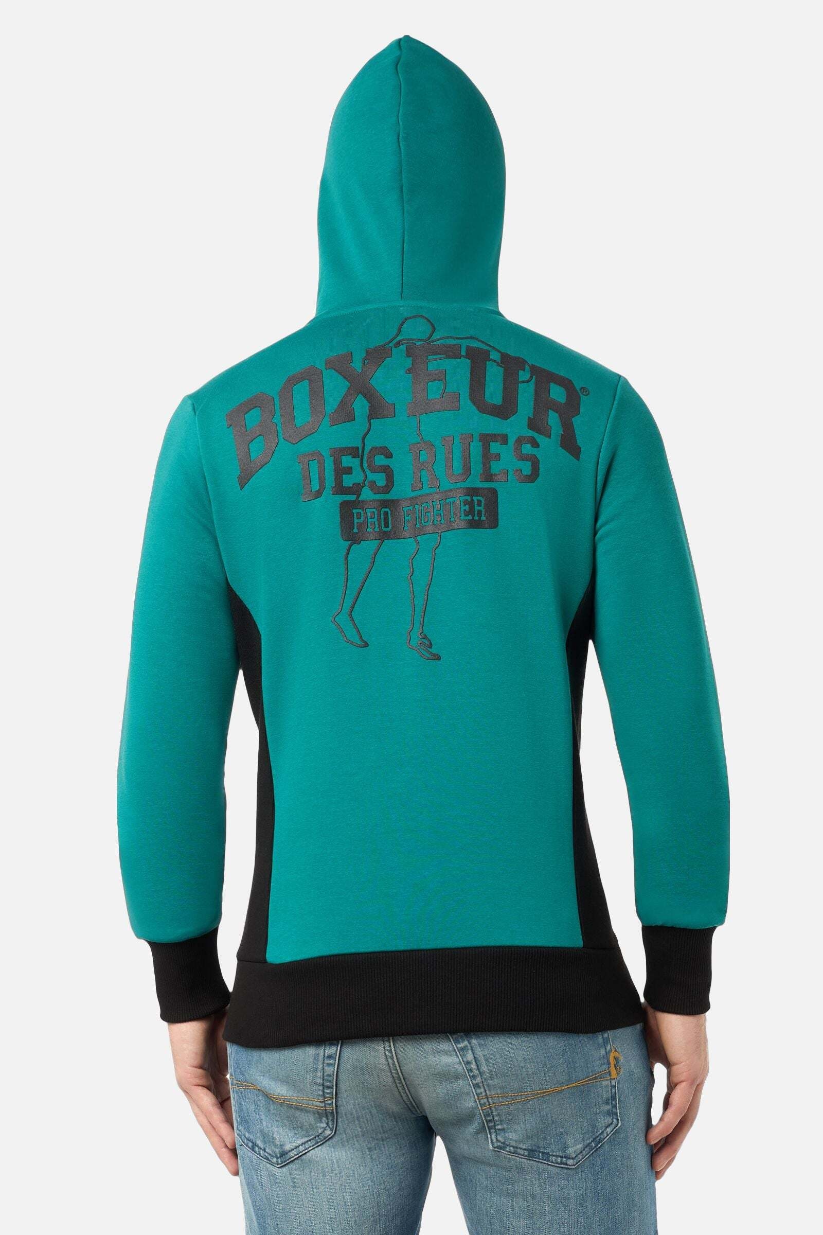 BOXEUR DES RUES Sweatjacke »BOXEUR DES RUES Sweatjacke Hooded Full Zip Sweatshirt«