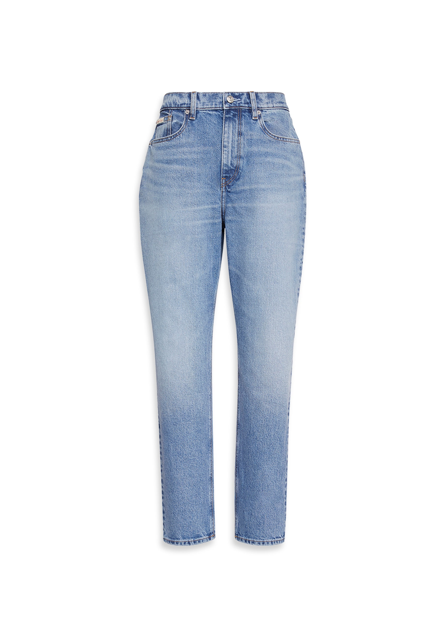 Calvin Klein Jeans Mom-Jeans »NEW MOM JEAN«, mit Markenlabel am Bund