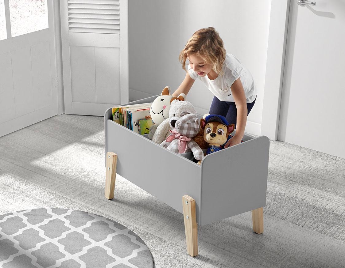 Image of Vipack Spielzeugtruhe "Kiddy" MDF-Oberfläche