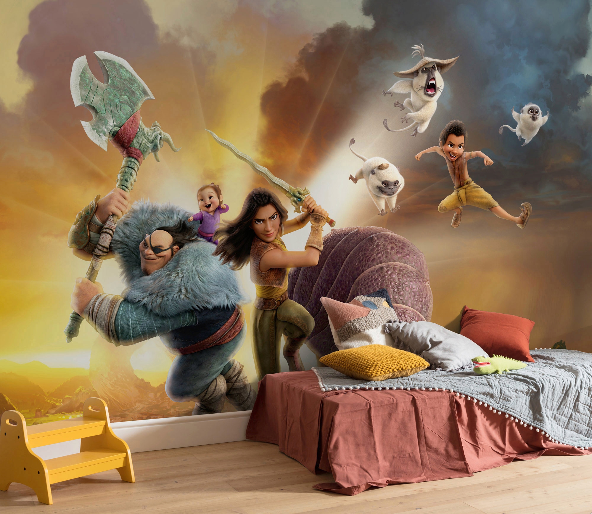 Komar Papier peint intissé »Digitaldruck Vlies -  Raya Mission - Grösse 400 x 250 cm« imprimé Kinderzimmer