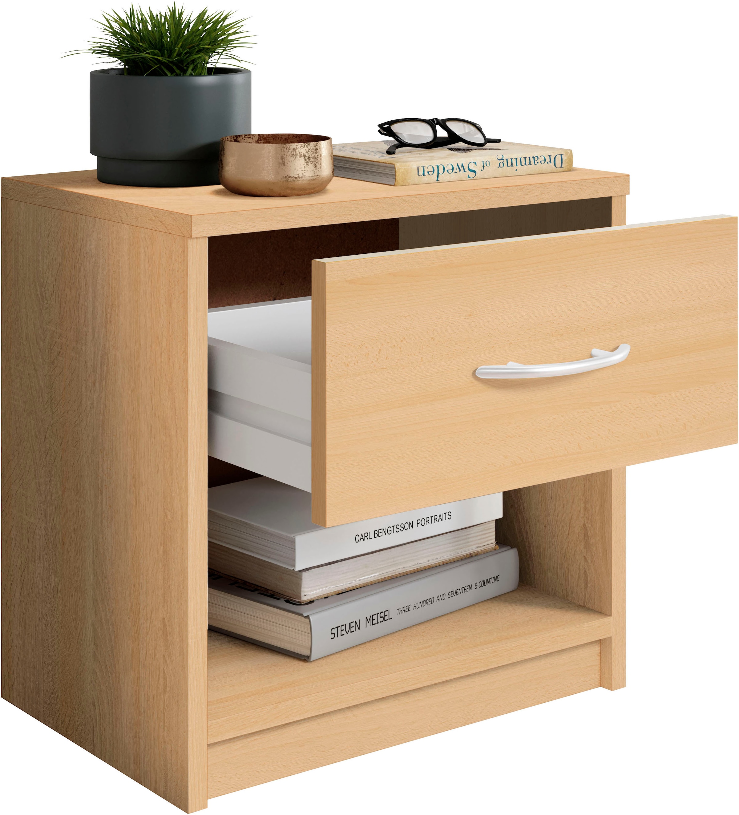 Schlafkontor Table de nuit »Pepe« Largeur 39 cm