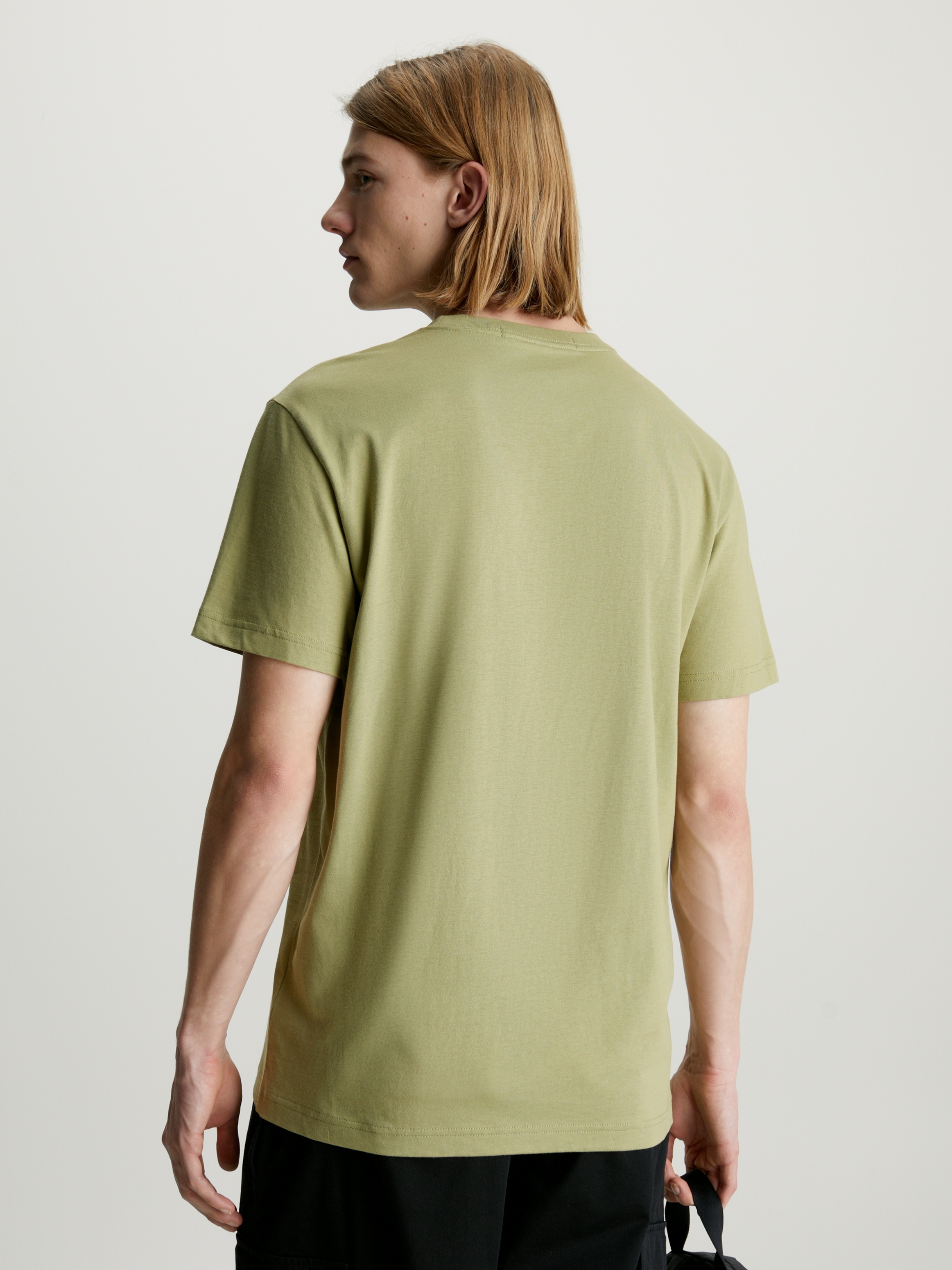 Calvin Klein Jeans T-Shirt »INSTITUTIONAL WARP TEE«, mit Logodruck