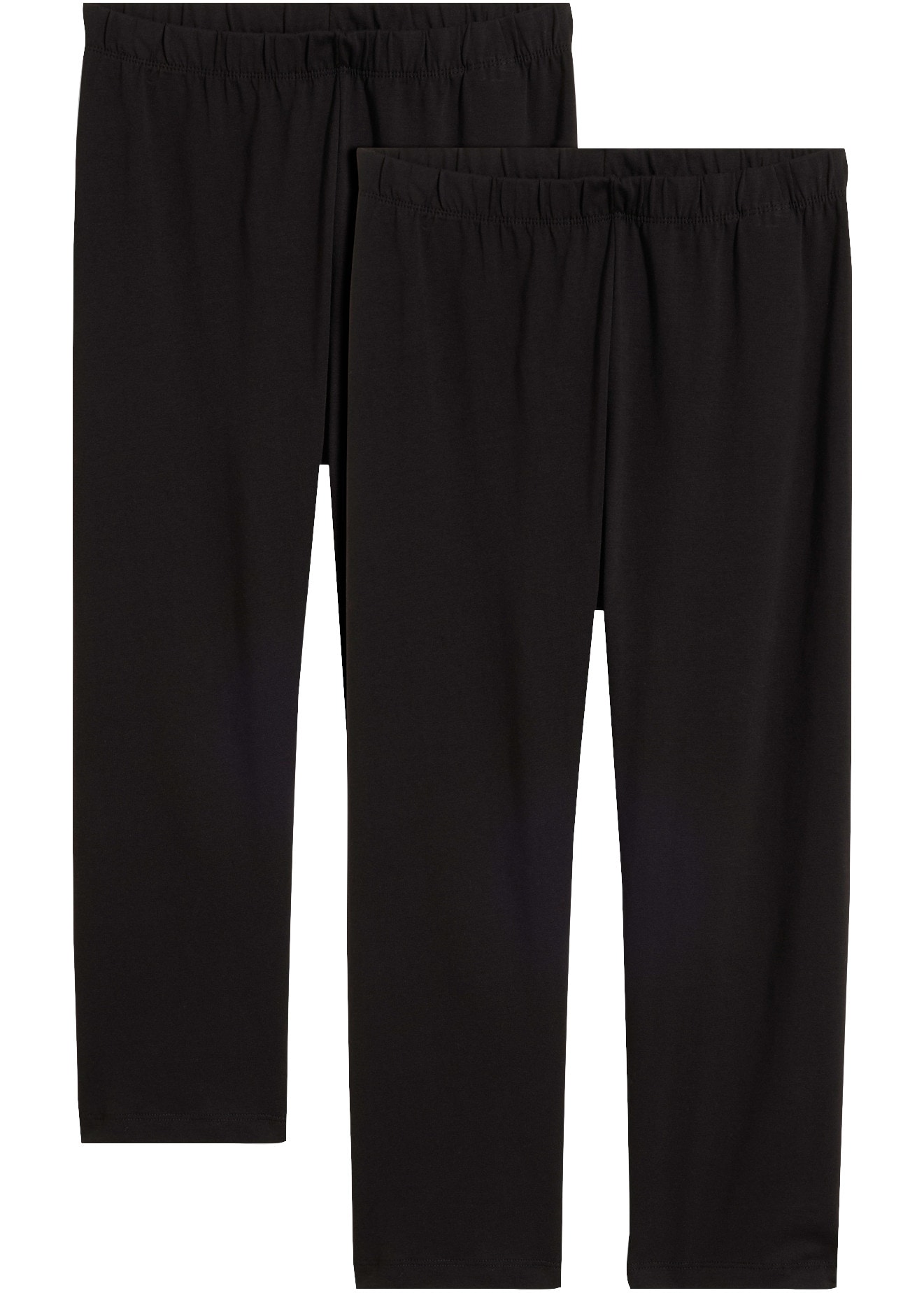 Image of bonprix Caprileggings Skinny Fit, mit Elasthan-Anteil, im 2er-Pack, in mehreren Grössen
