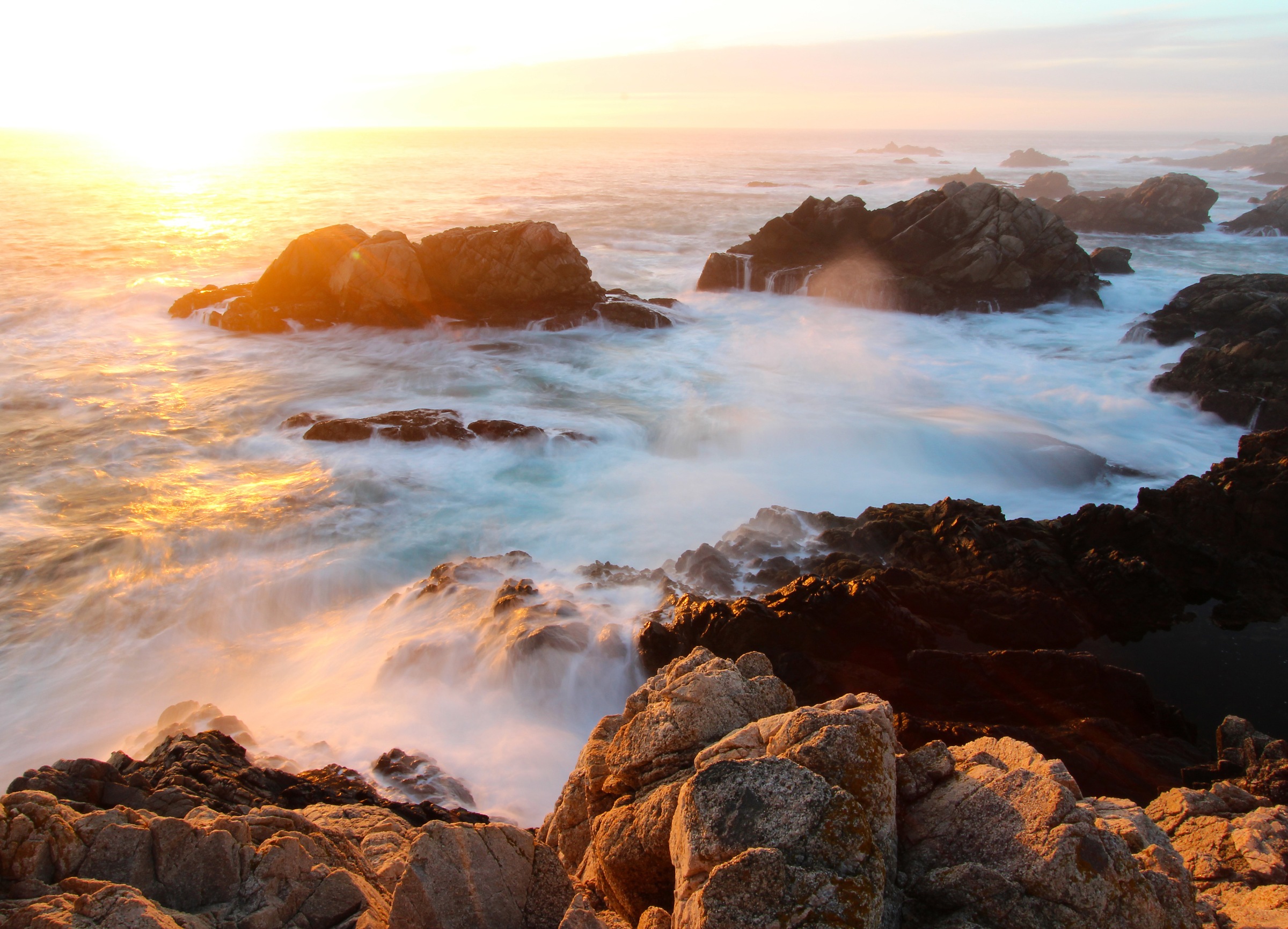 Image of Papermoon Fototapete »Sunset on Big Sur Coast« bei Ackermann Versand Schweiz