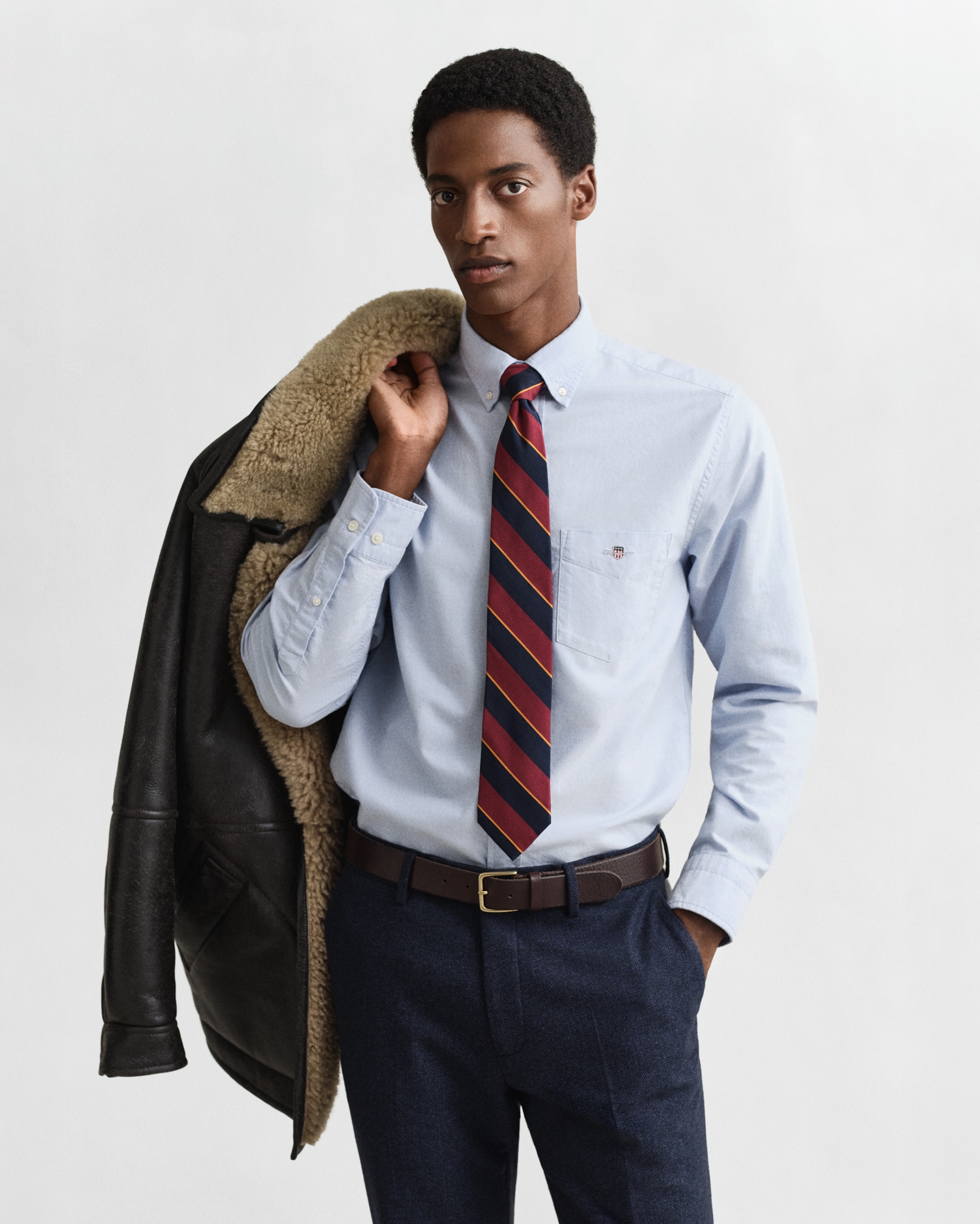 Image of Gant Businesshemd "REG OXFORD SHIRT" Oxford Hemd Regular Fit