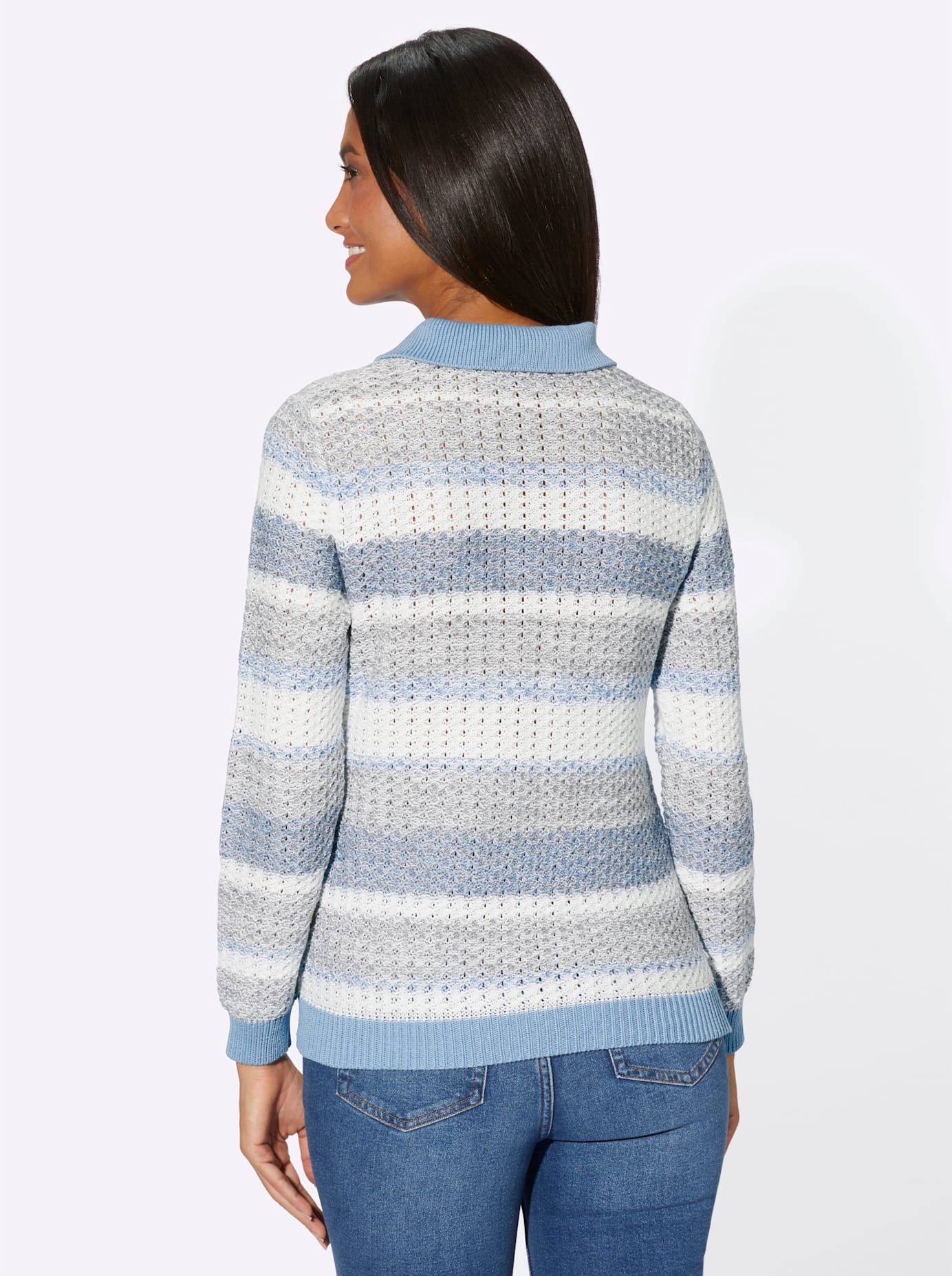 Casual Looks Polokragenpullover »Polopullover«