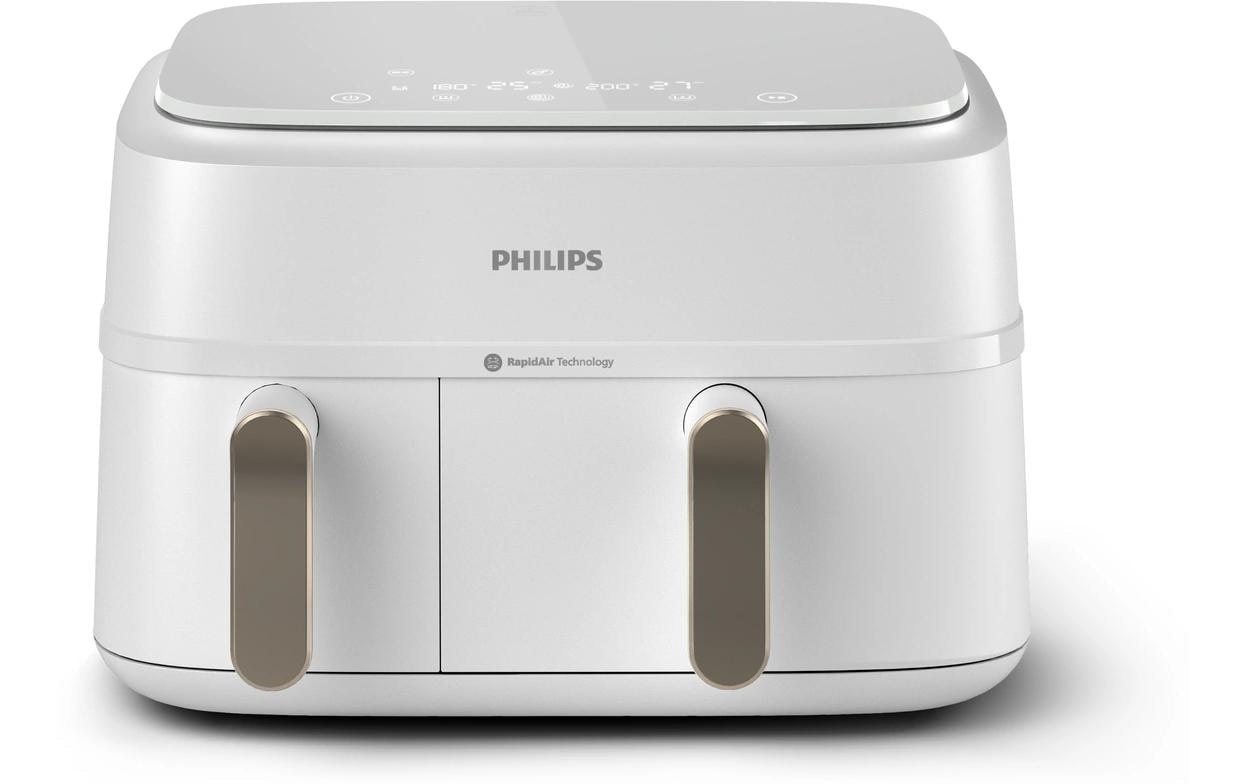 Philips Heissluftfritteuse »Philips 3000 Series Dual Basket«, 2600 W