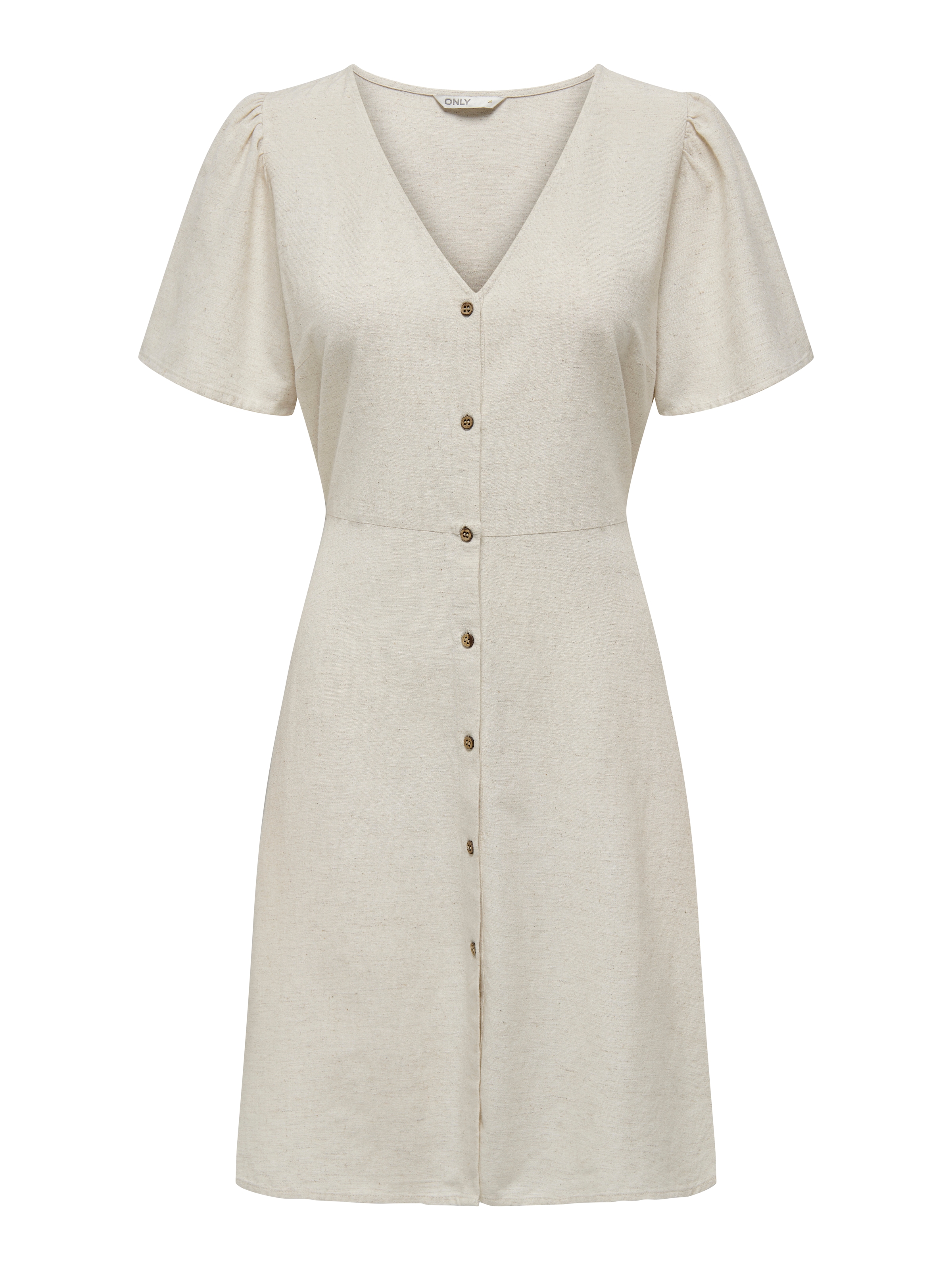 ONLY Mini-robe »ONLVITA LIFE S/S SHORT DRESS NOOS WVN« mélange viscose, coupe régulière